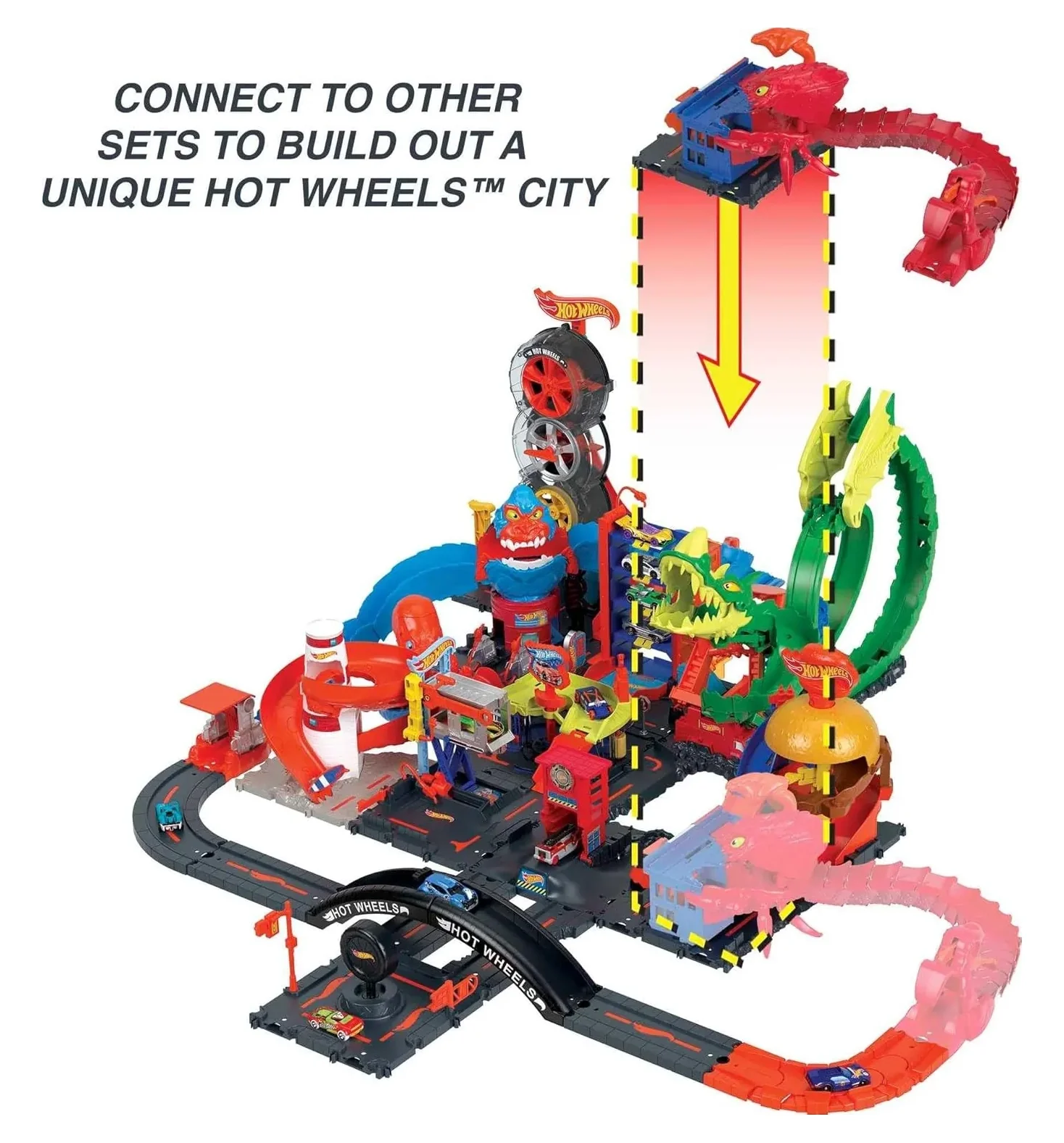 Hot Wheels City Scorpion Flex Attack Playset - Image 5