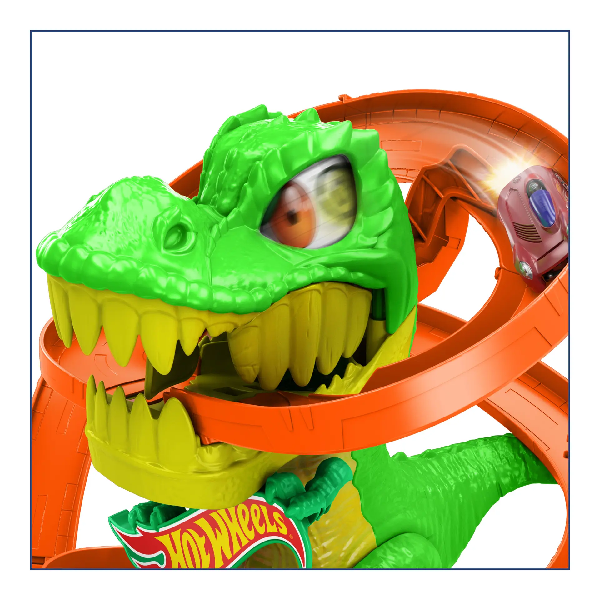 Hot Wheels City T-rex Blaze Battle Playset - Image 8