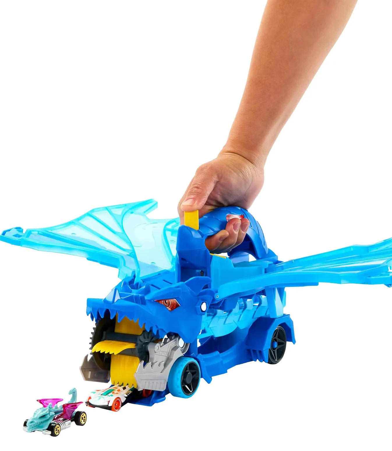 Hot Wheels City Ultimate Dual Dragon Transporter Playset - Image 4