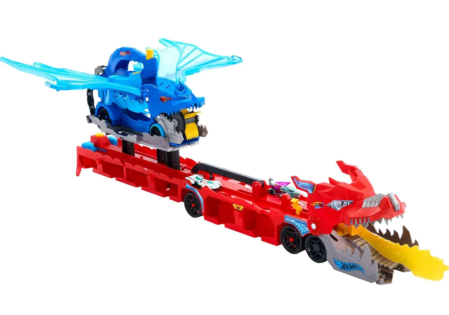 Hot Wheels City Ultimate Dual Dragon Transporter Playset - Image 5