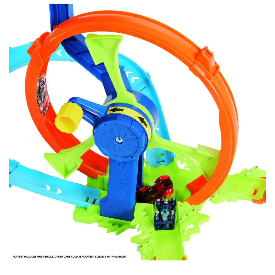 Hot Wheels Rapid Launch & Loop Car Track Set - Image 3