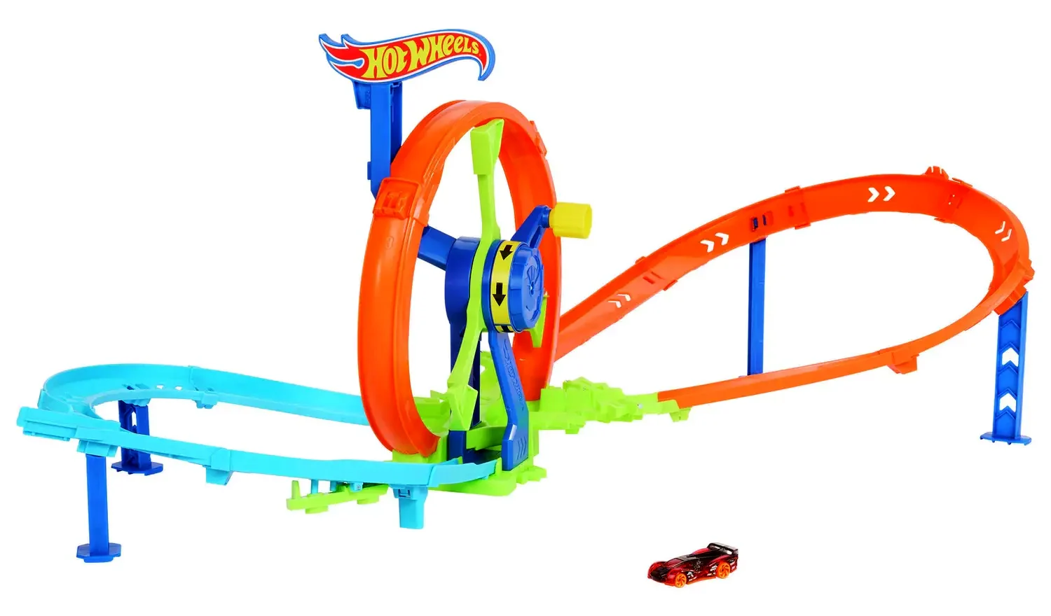 Hot Wheels Rapid Launch & Loop Car Track Set - Image 4