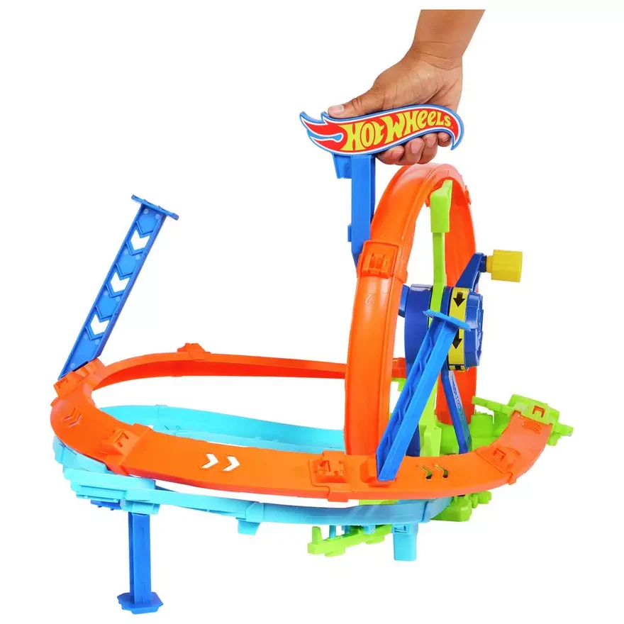 Hot Wheels Rapid Launch & Loop Car Track Set - Image 5