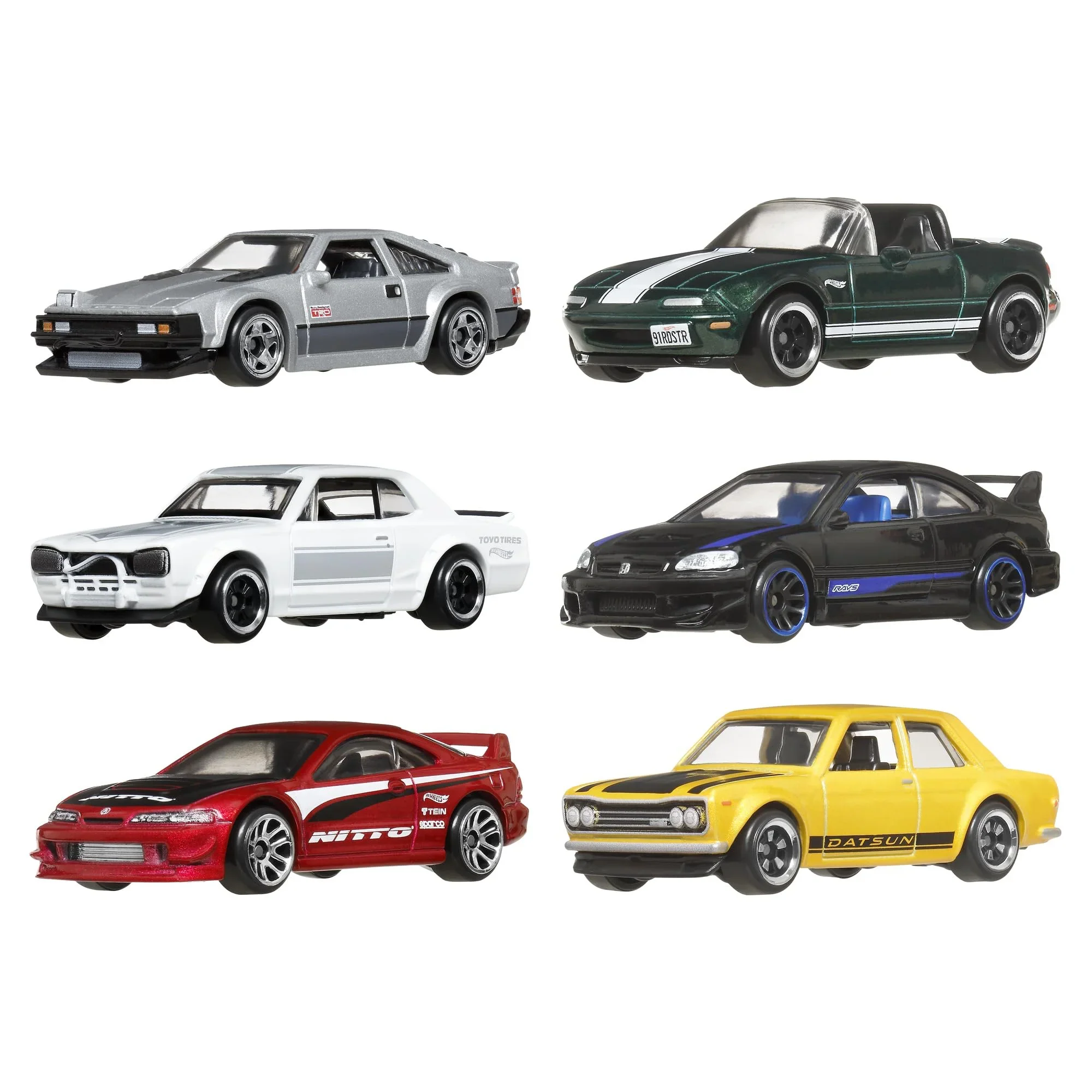 Hot Wheels Streets of Japan - 6 Cars Multipack - Image 3