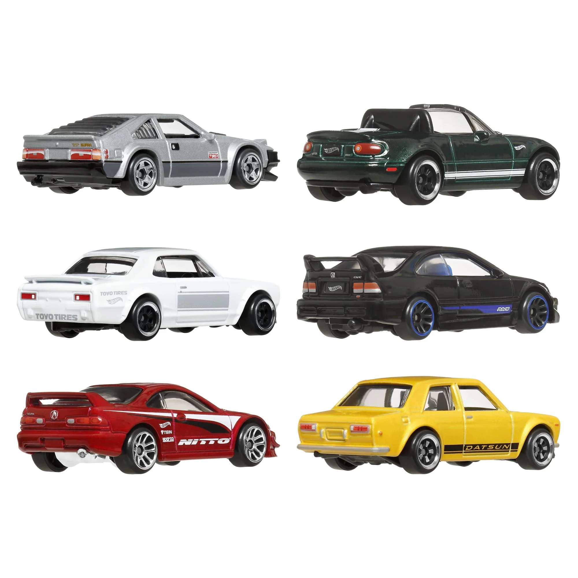 Hot Wheels Streets of Japan - 6 Cars Multipack - Image 5