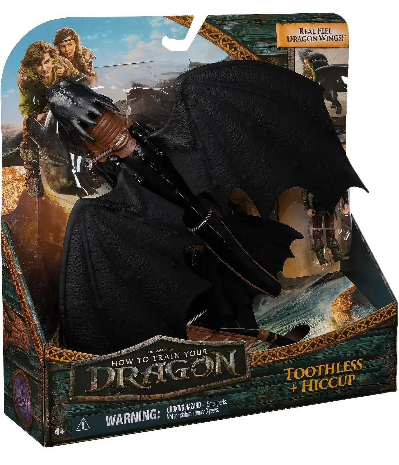 How To Train Your Dragon Toothless & Hiccup Viking Duo Action Figures - Image 3