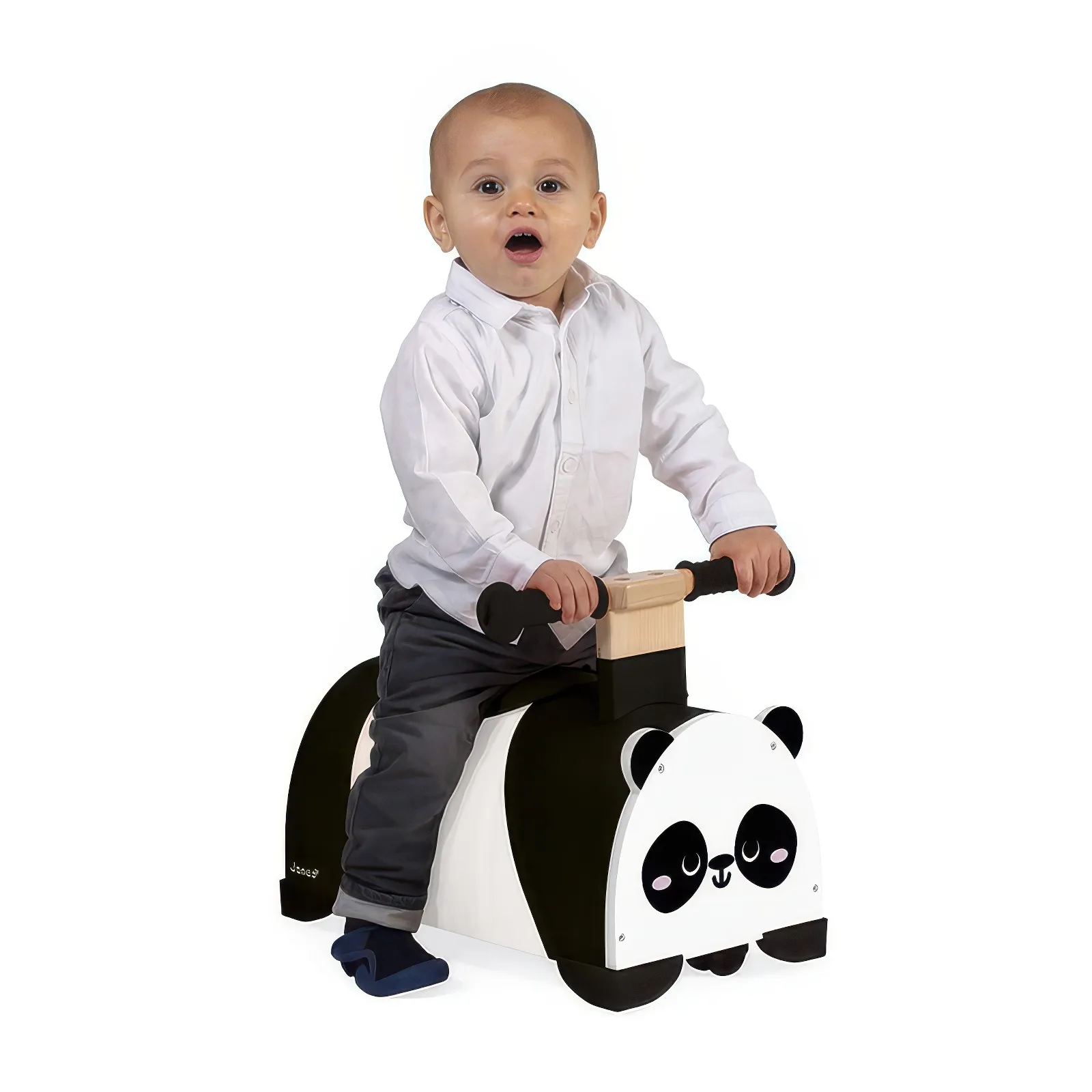 Janod Panda Wooden Ride-on - Image 12