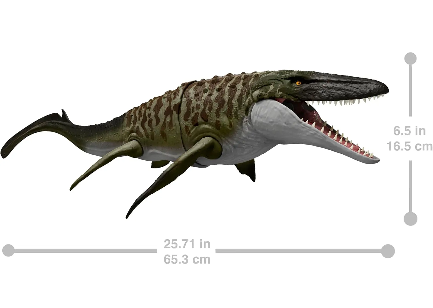 Jurassic World Rebirth Bite 'n Blast Mosasaurus Dinosaur - Image 2