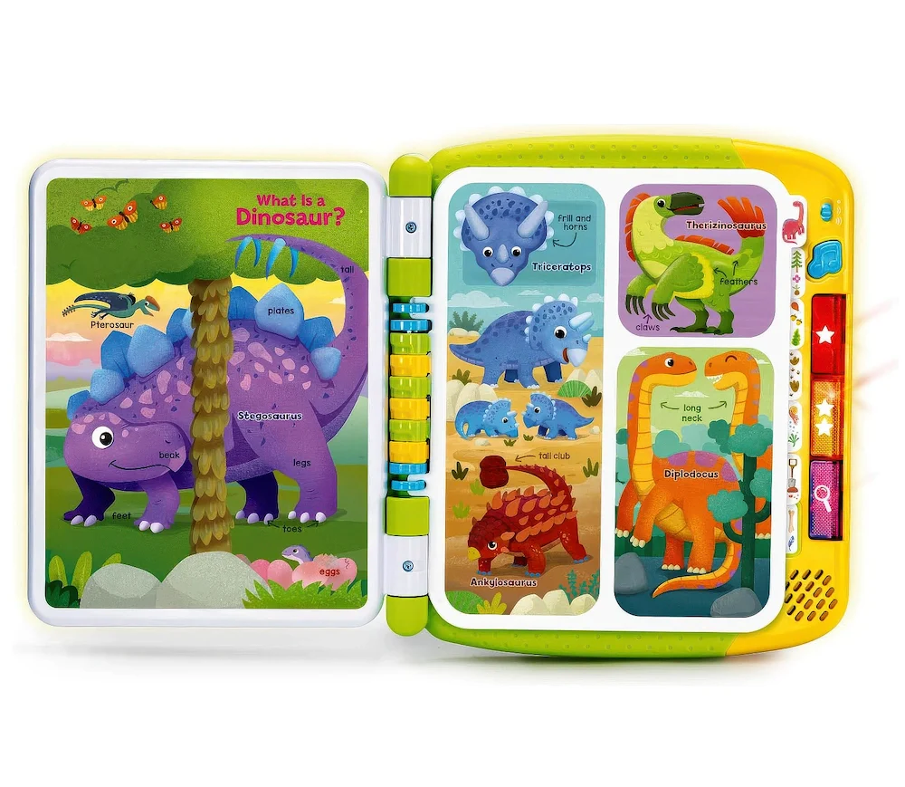 LeapFrog Big Touch & Learn Dinosaur Book - Dinosaur - Image 3