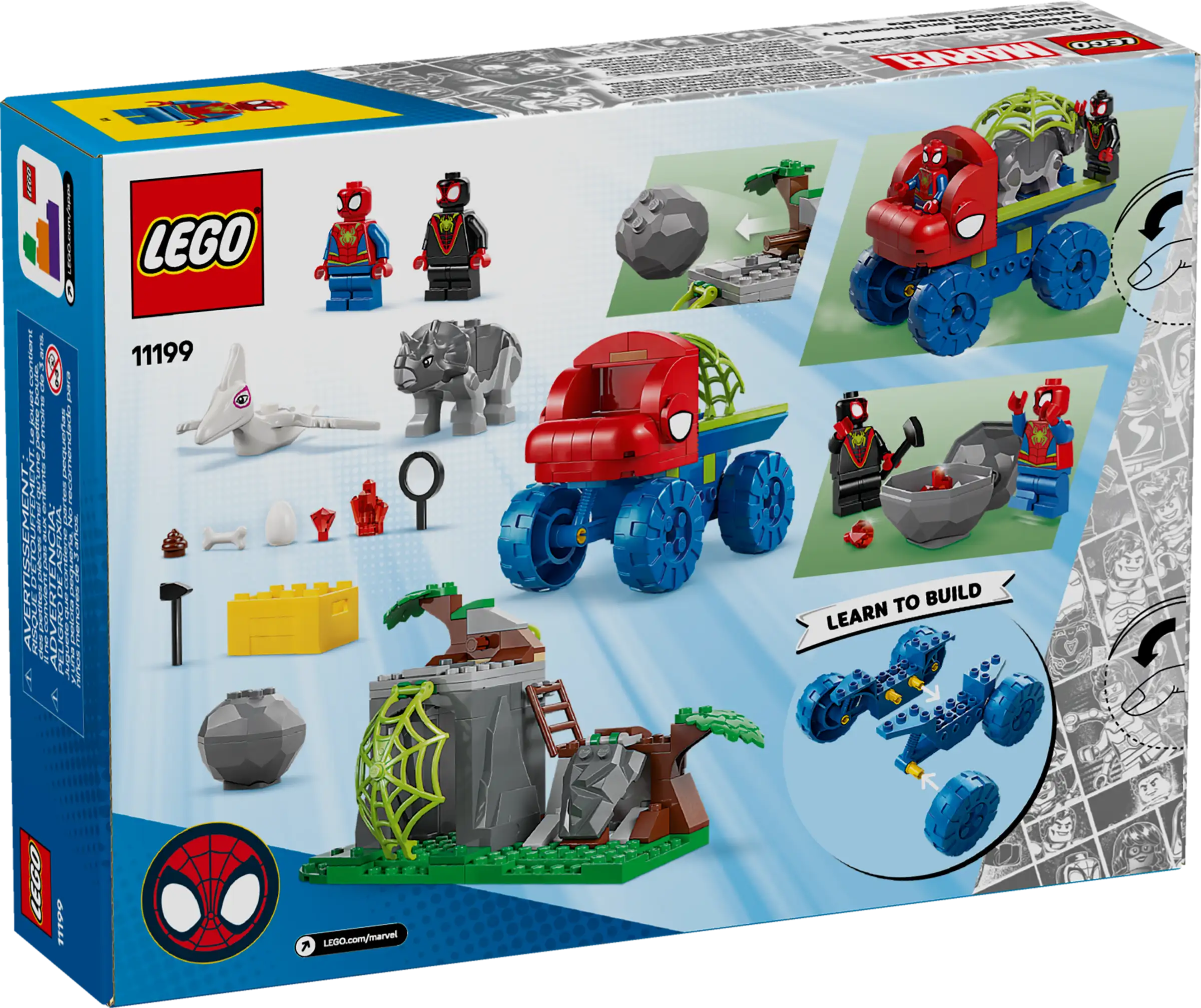 LEGO 11199 Spidey Team Spidey Dino Crawler Rescue - Image 4
