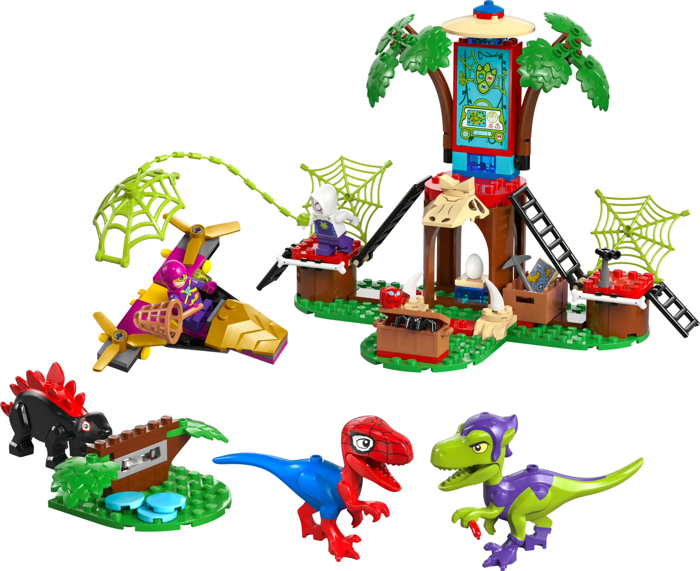 LEGO 11200 Spidey and Gobby's Raptor Battle At Tree House Hq - Image 3