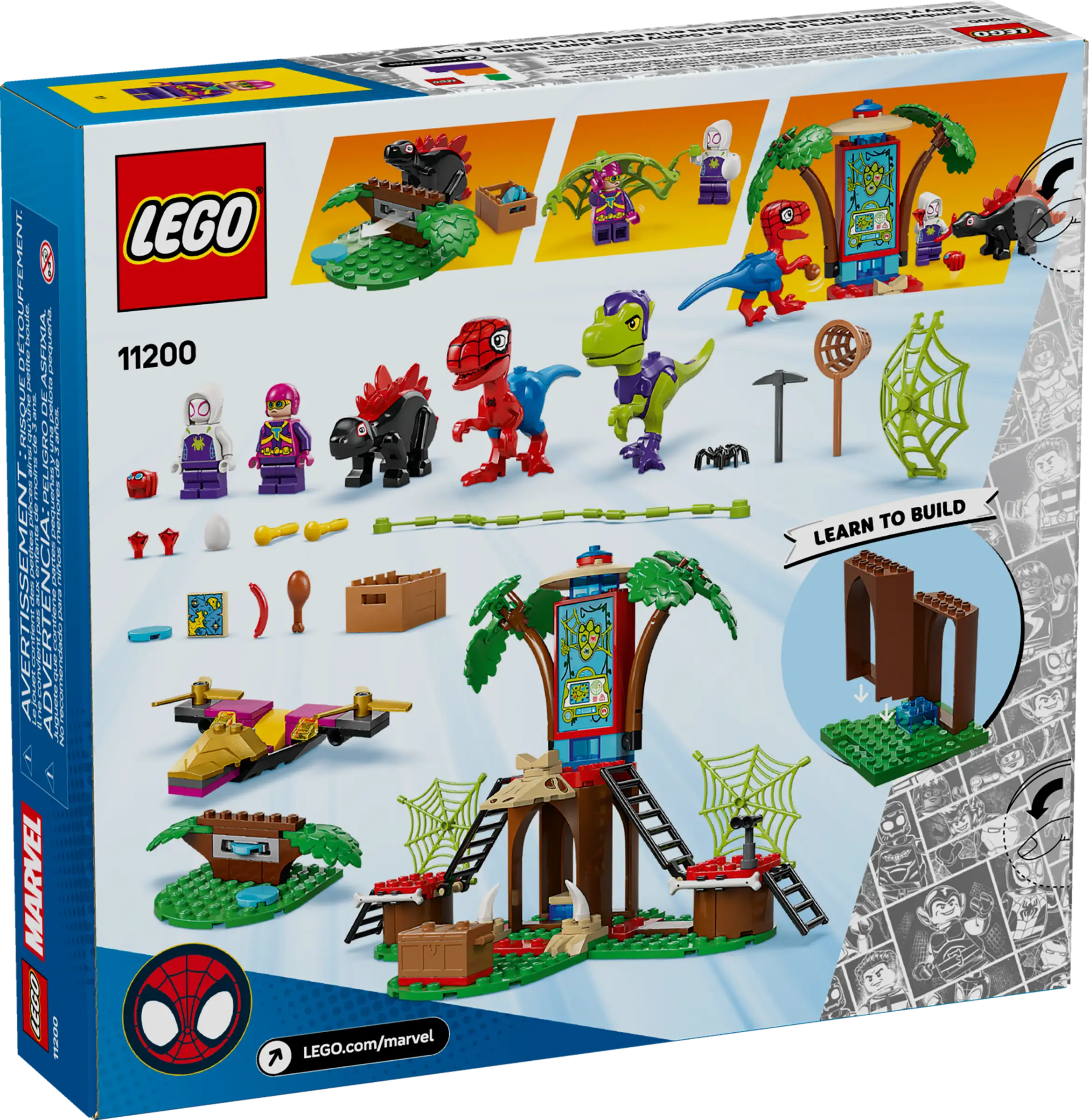LEGO 11200 Spidey and Gobby's Raptor Battle At Tree House Hq - Image 4