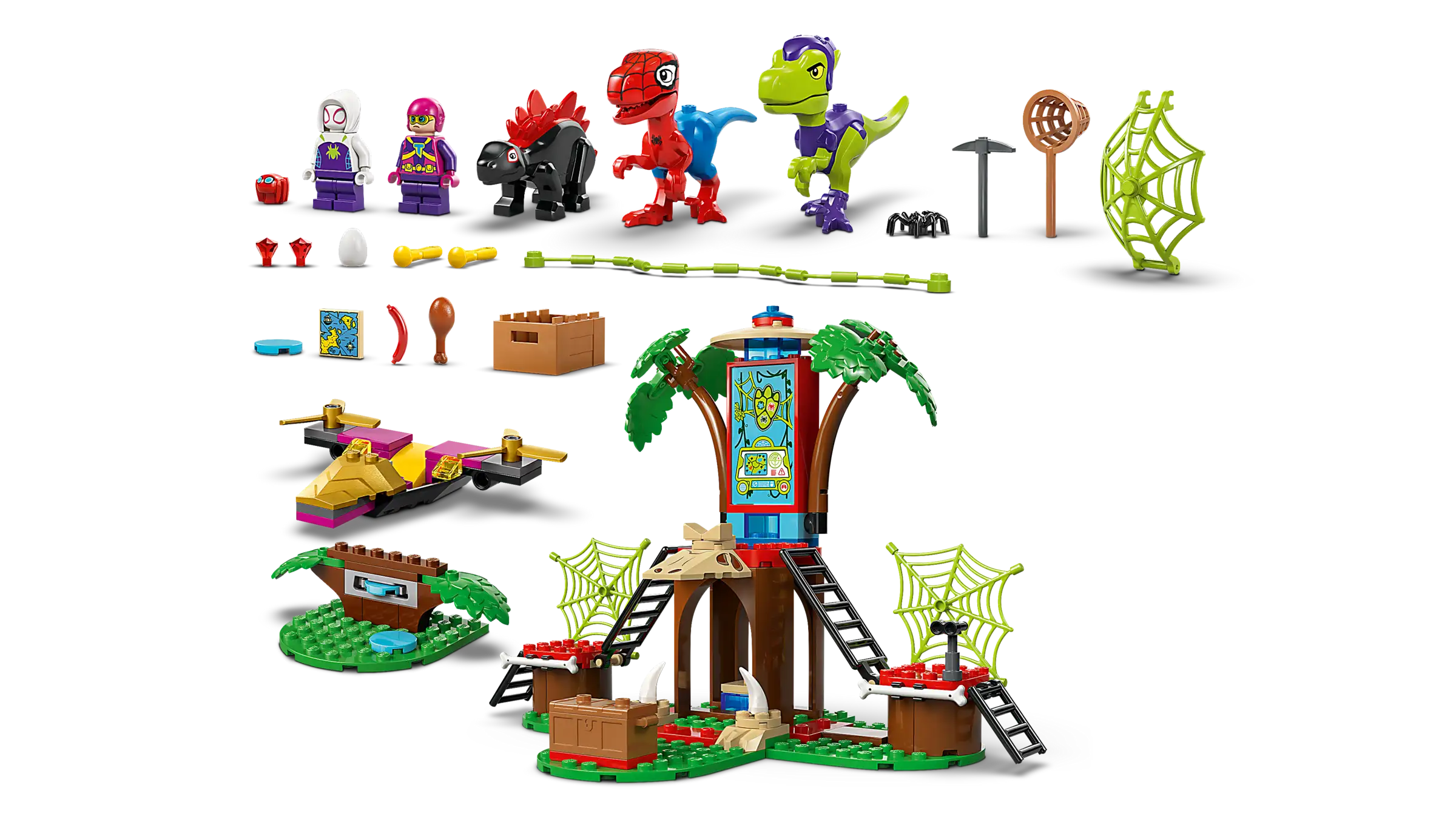LEGO 11200 Spidey and Gobby's Raptor Battle At Tree House Hq - Image 6
