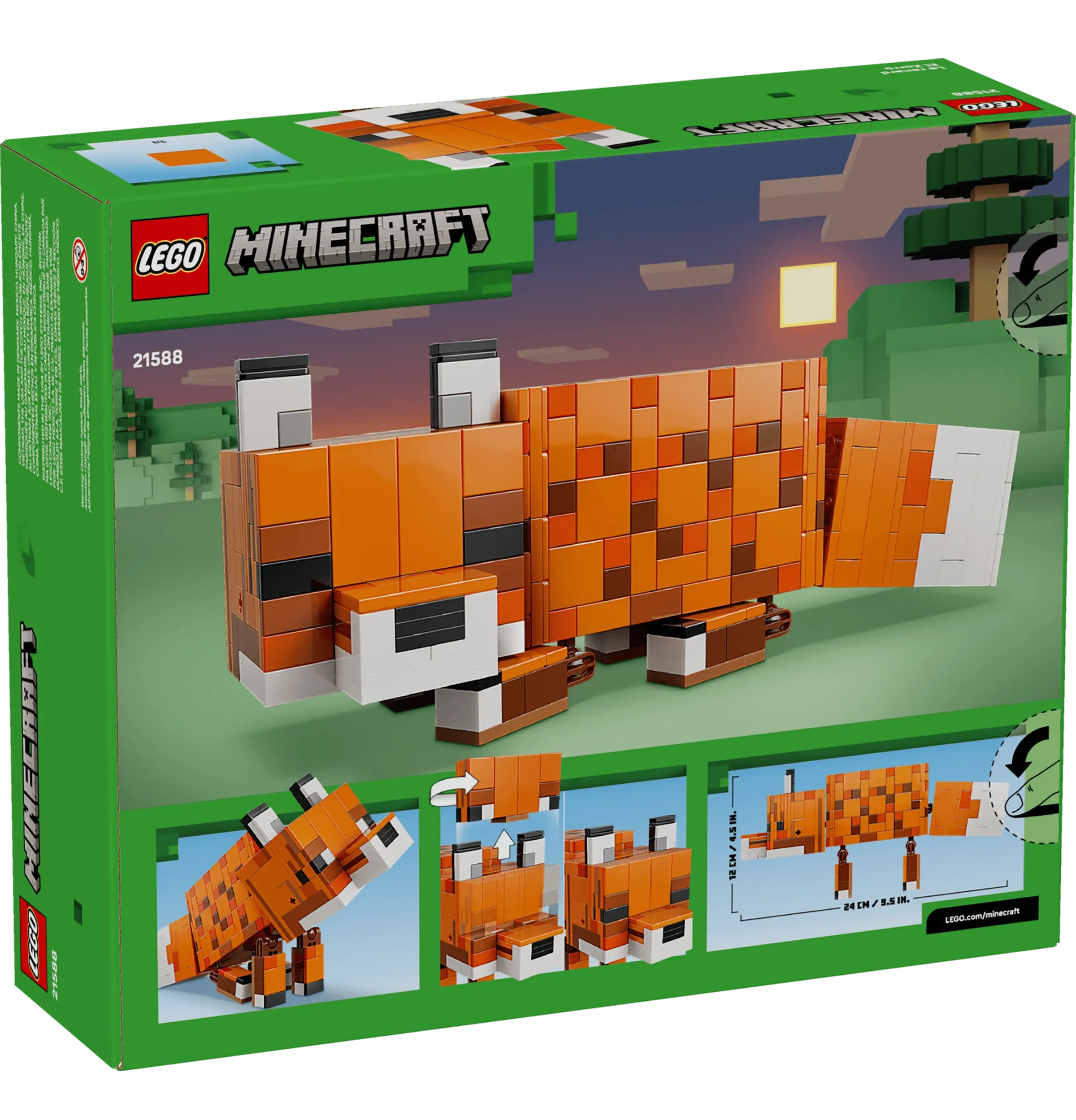 LEGO 21588 Minecraft The Fox - Image 8