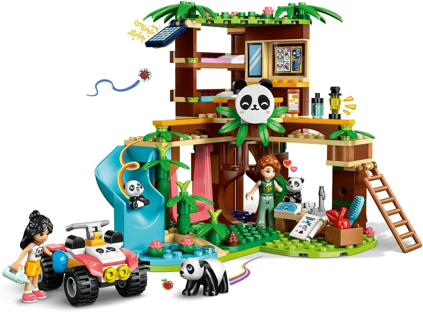 LEGO 42648 Panda Sanctuary Animal Care - Image 3