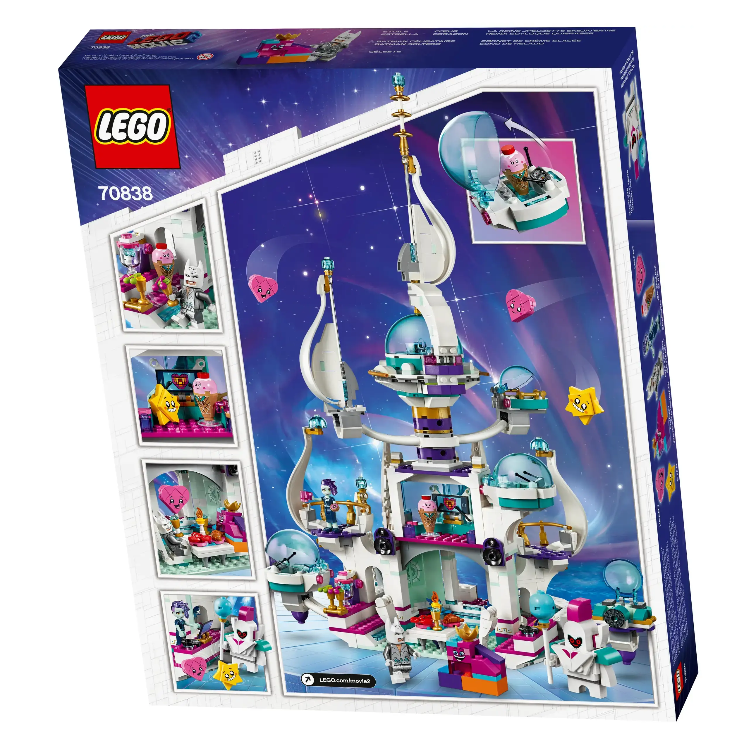 LEGO 70838 Queen Watevra's ‘so-not-evil' Space Palace - Image 7