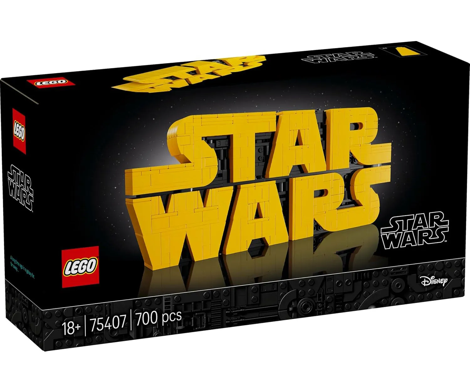 LEGO 75407 Brick-built Star Wars Logo - Image 5