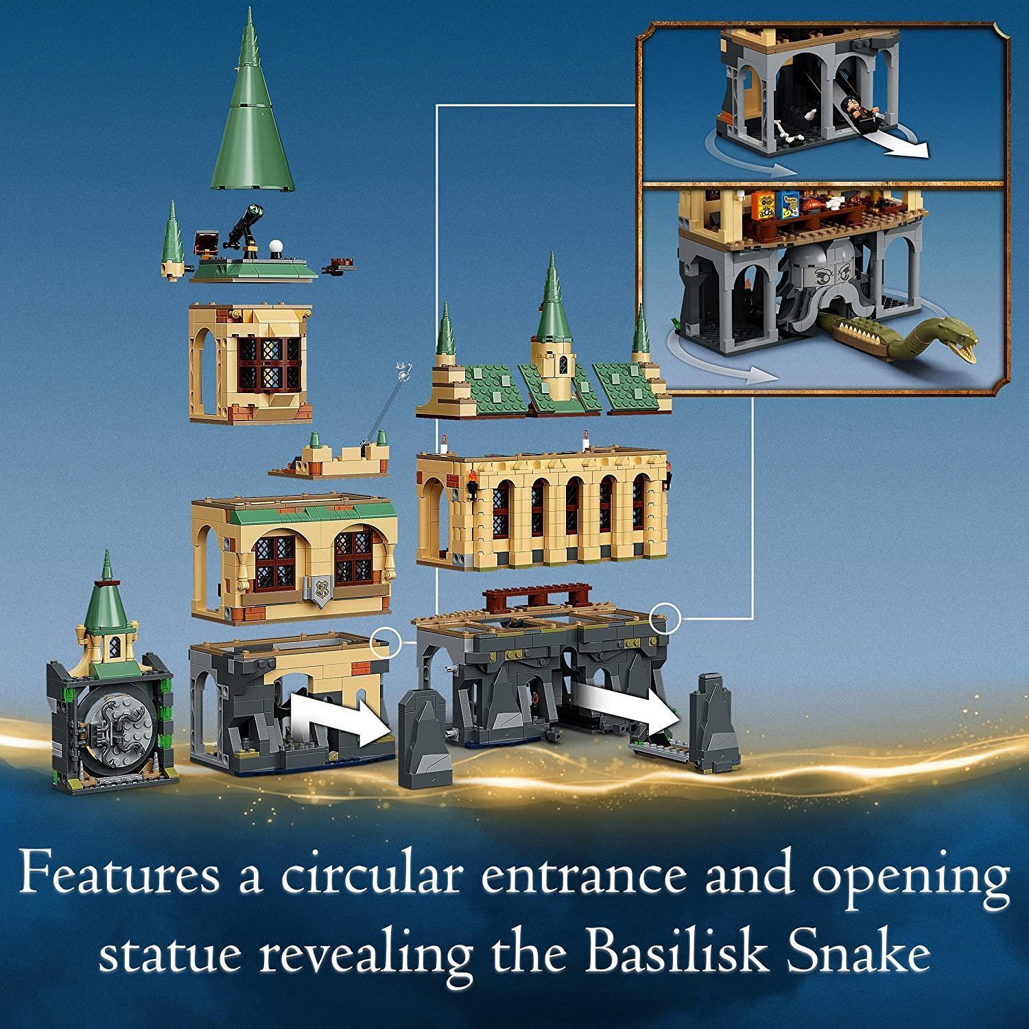 LEGO 76389 Harry Potter Hogwarts Chamber of Secrets Castle - X-display Set - Image 6