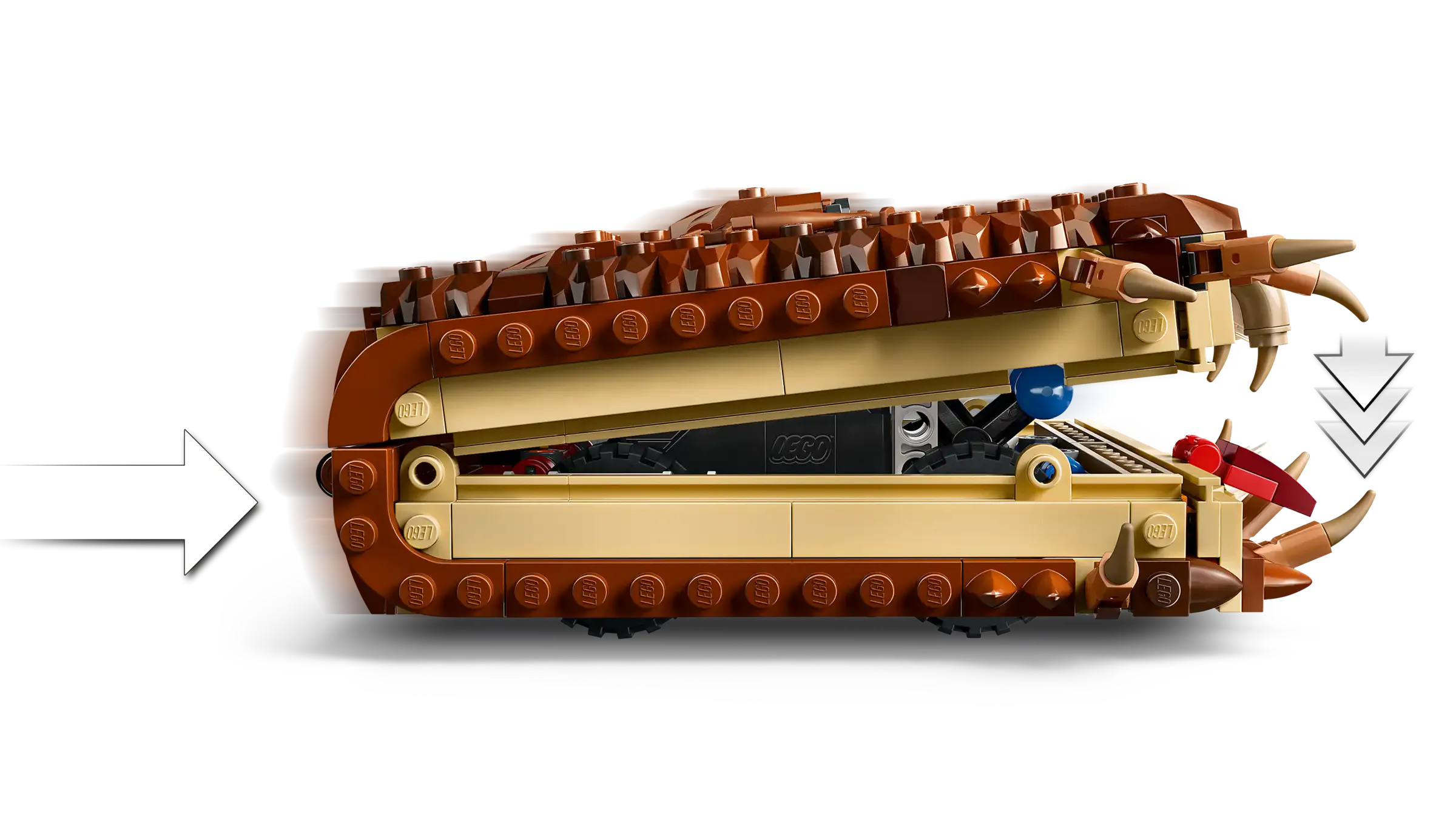 LEGO 76449 Chomping Monster Book of Monsters - Image 3