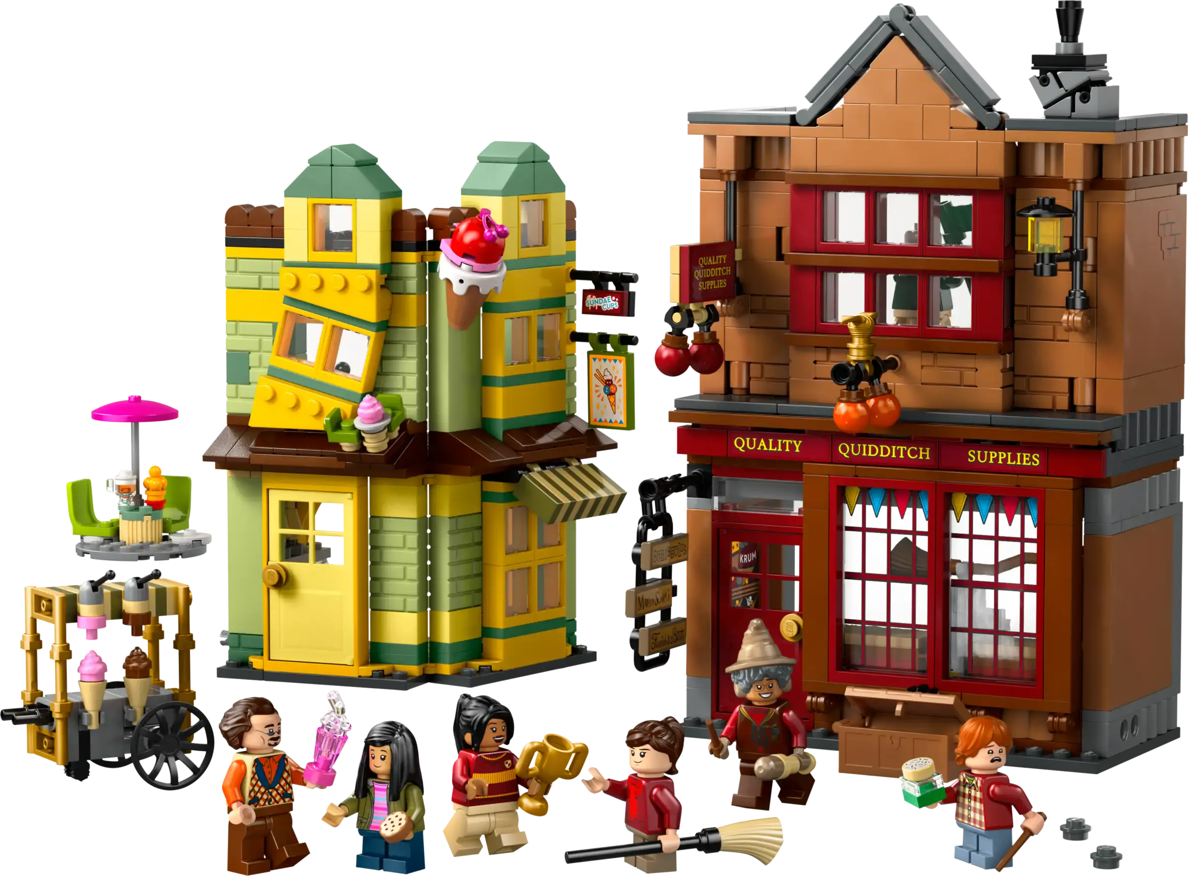 LEGO 76452 Harry Potter Quality QuidditchSupplies & Ice Cream Parlour - Image 5