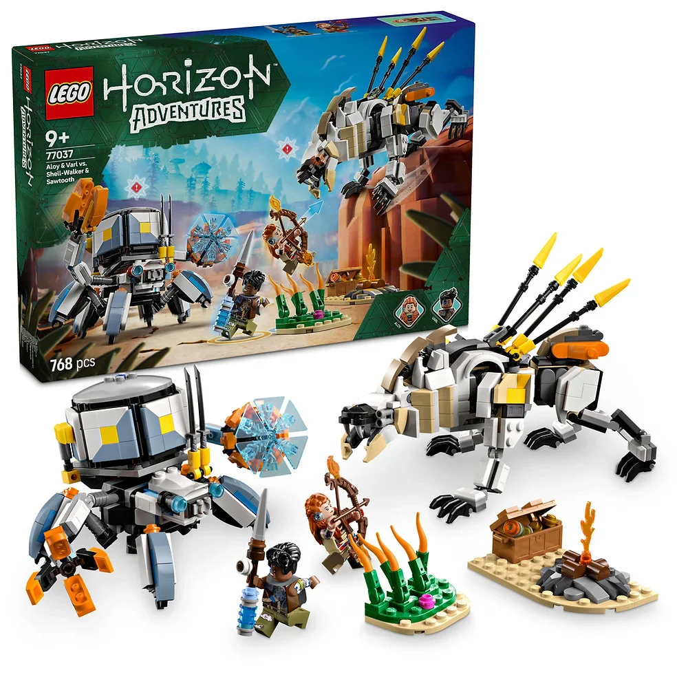 LEGO 77037 Aloy & Varl Vs. Shell-walker & Sawtooth - Image 3