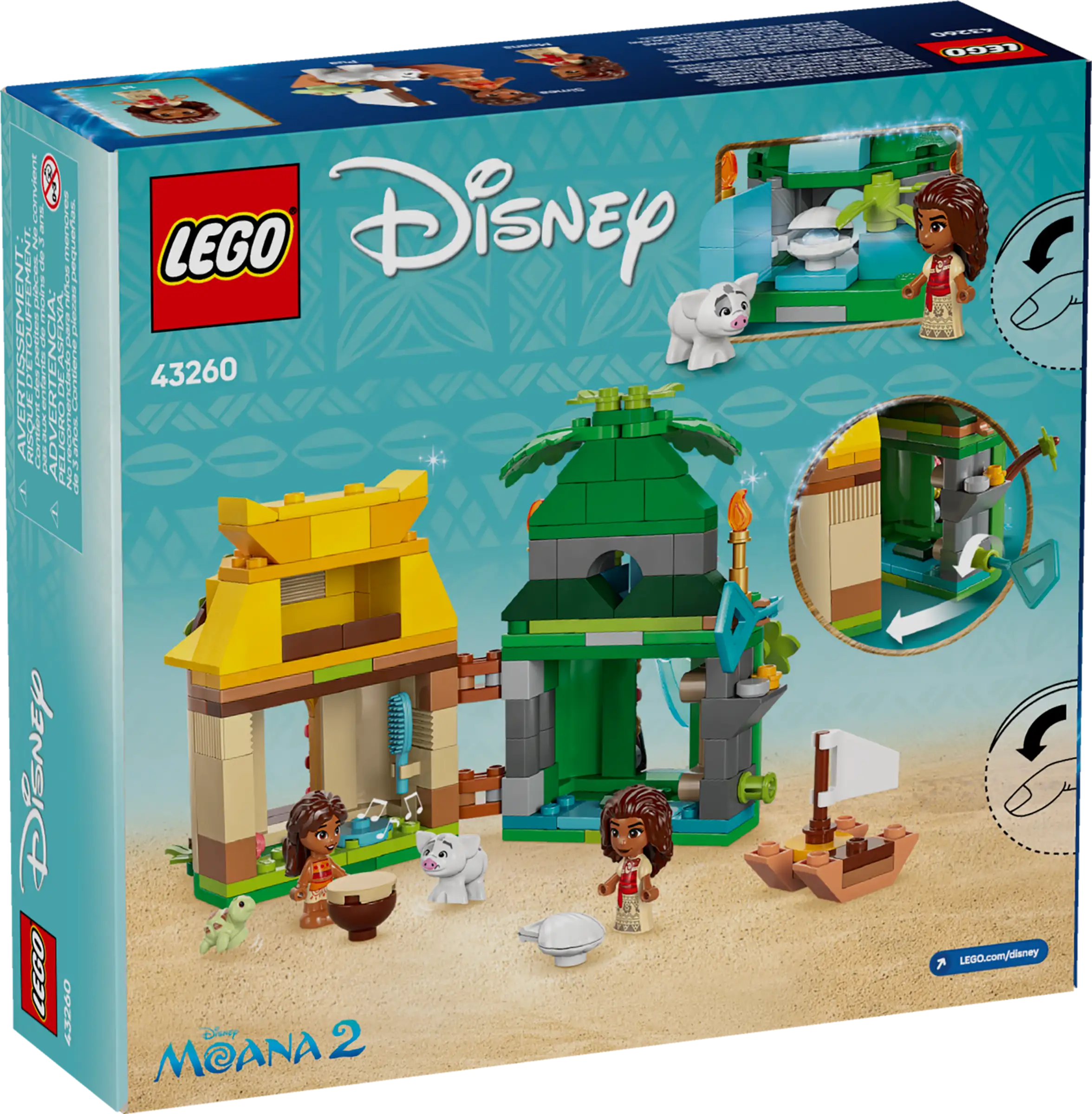 LEGO Disney 43260 Moana's Island Fun - Image 6