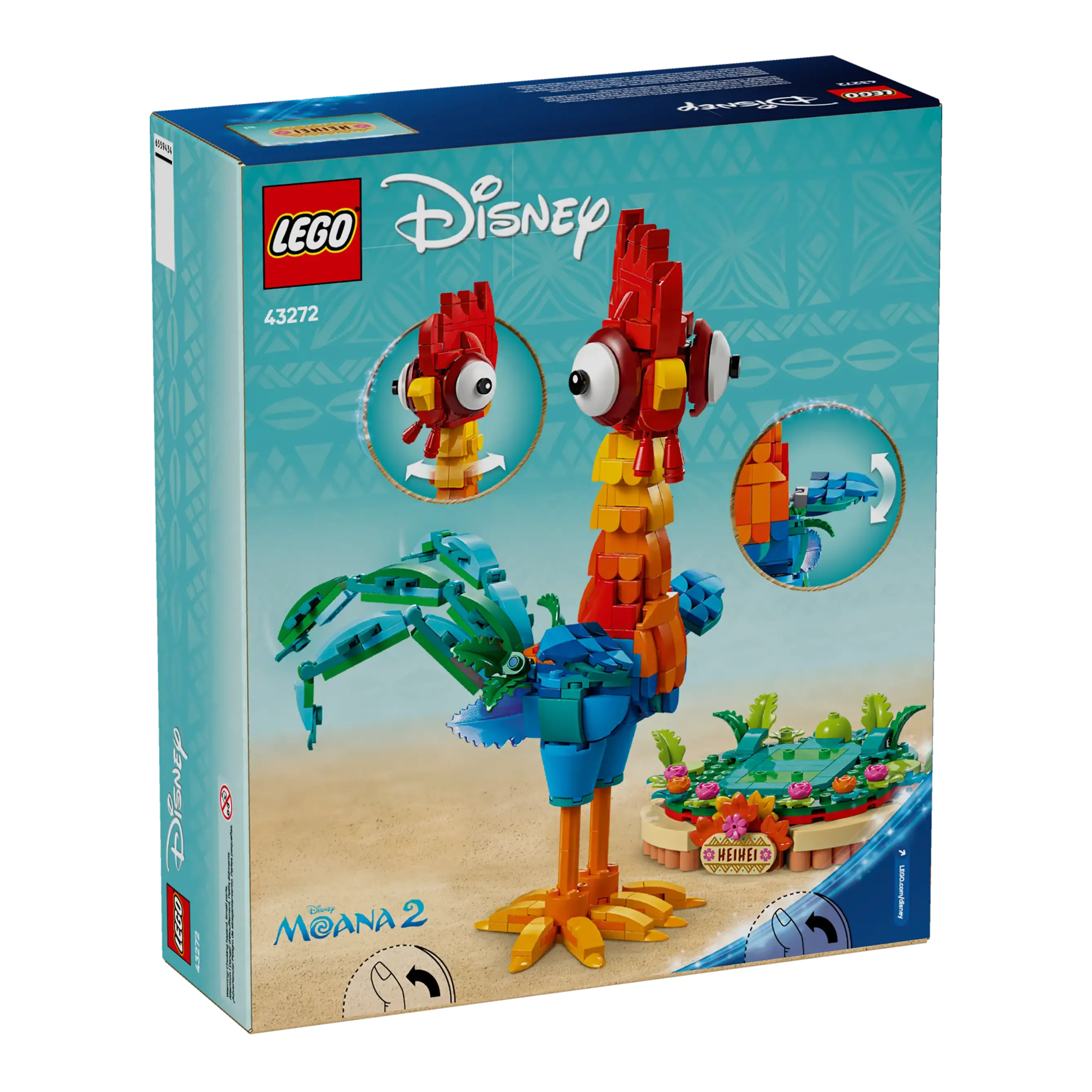 LEGO Disney 43272 Moana 2 Heihei - Image 3
