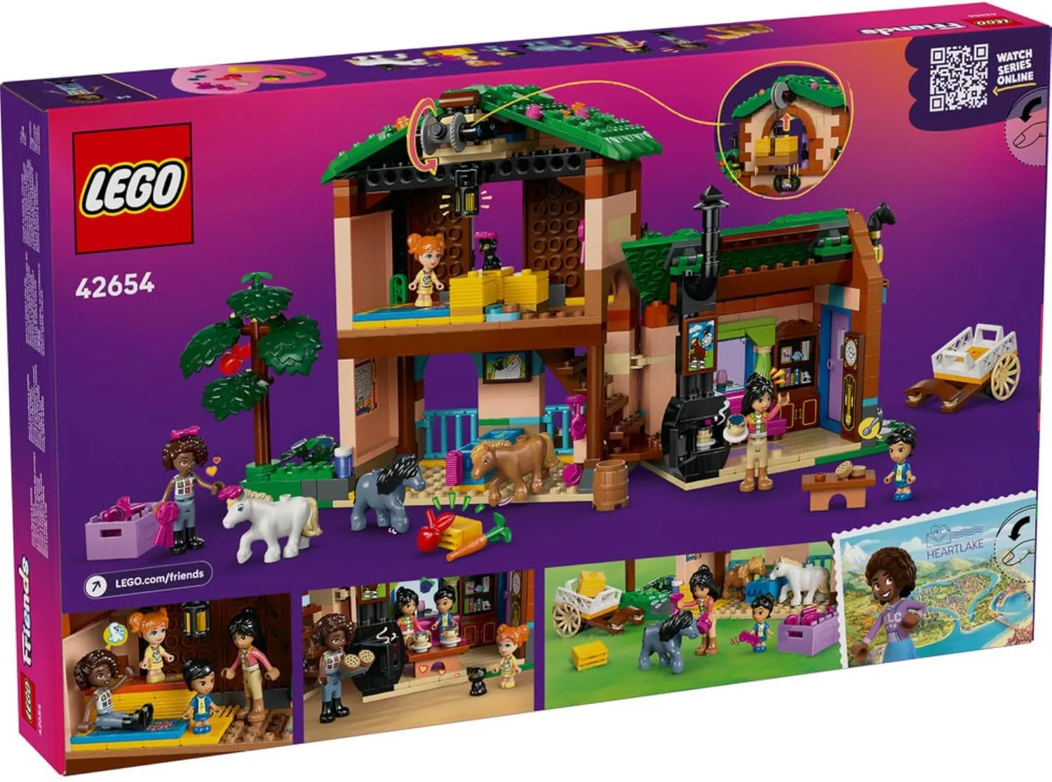 LEGO 42654 Pony Ranch & Stable - Image 3