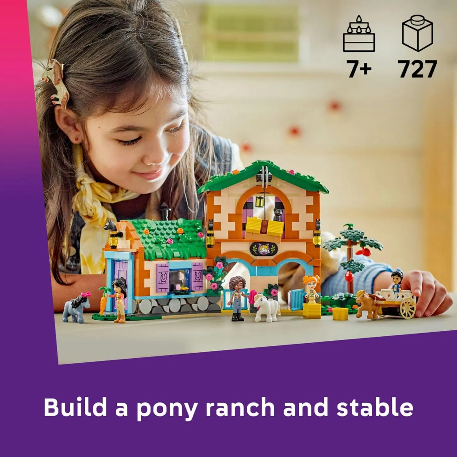 LEGO 42654 Pony Ranch & Stable - Image 6