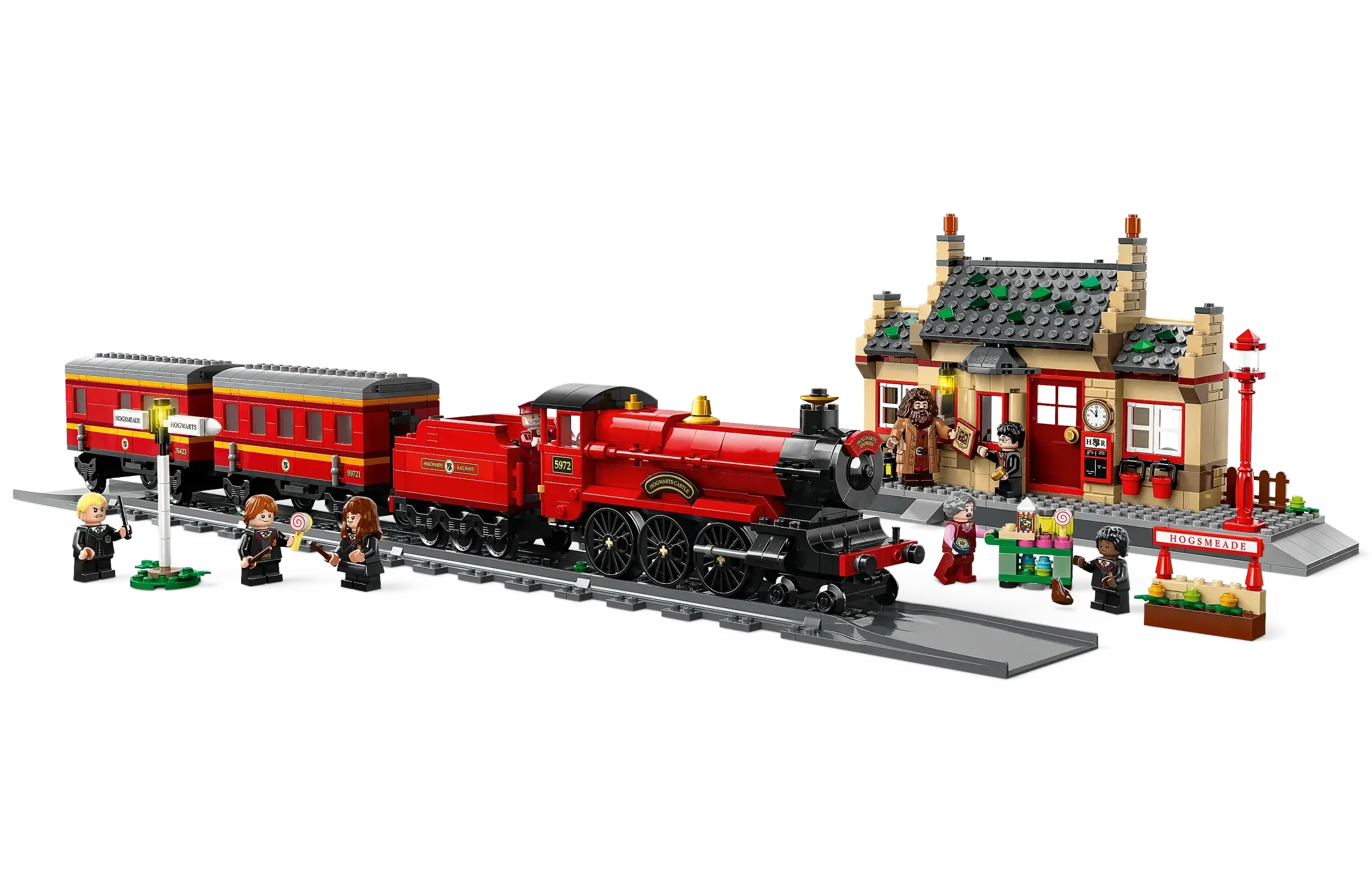 LEGO HARRY POTTER 76423 Hogwarts Express Train Set with Hogsmeade Station - Image 4