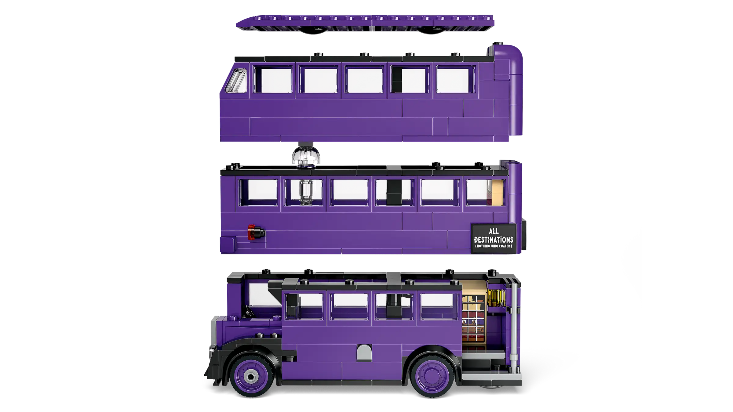 LEGO HARRY POTTER 76446 Knight Bus Adventure - Image 4