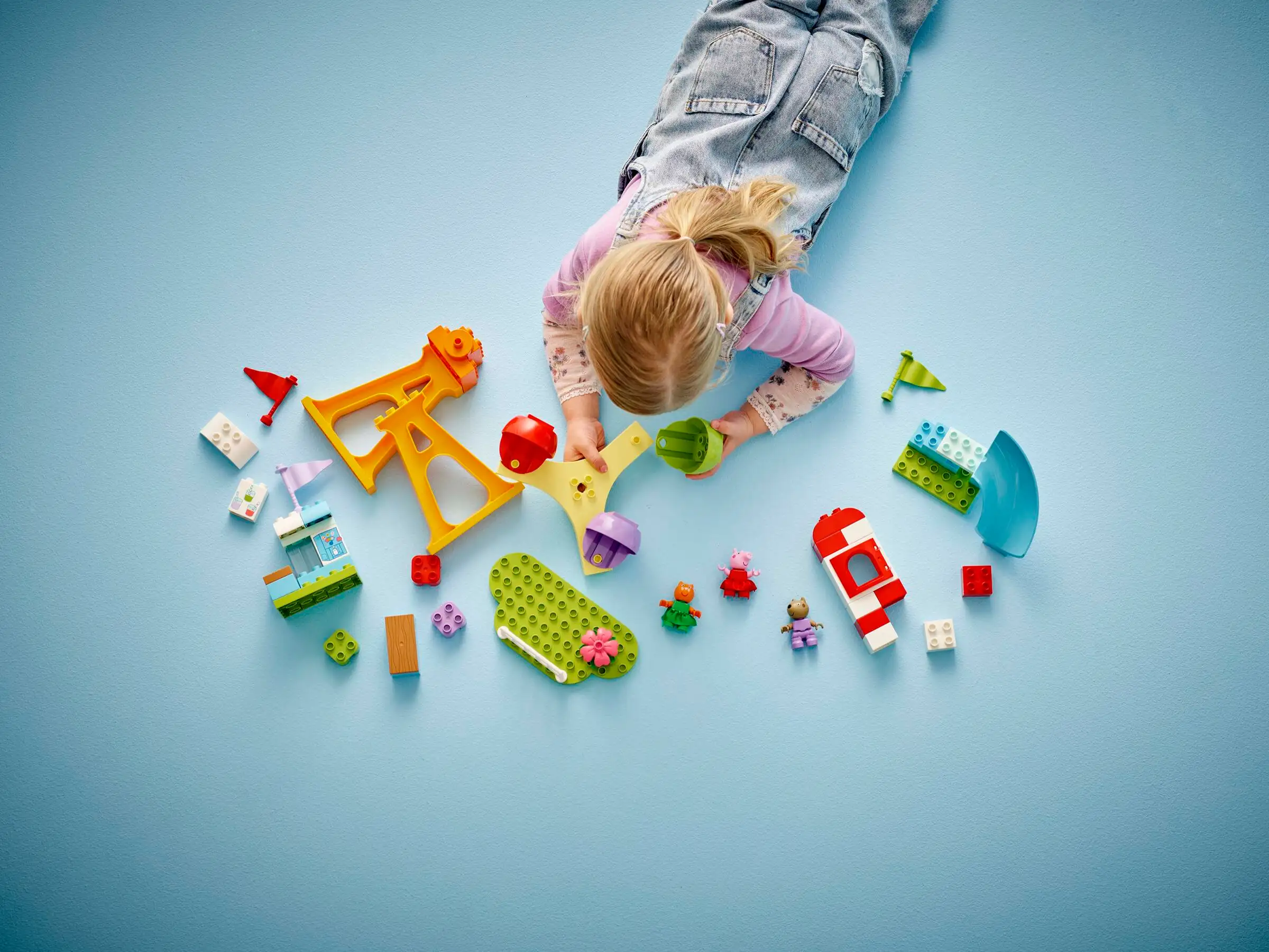 LEGO PEPPA PIG 10453 Funfair Toddler Building Set - Image 3