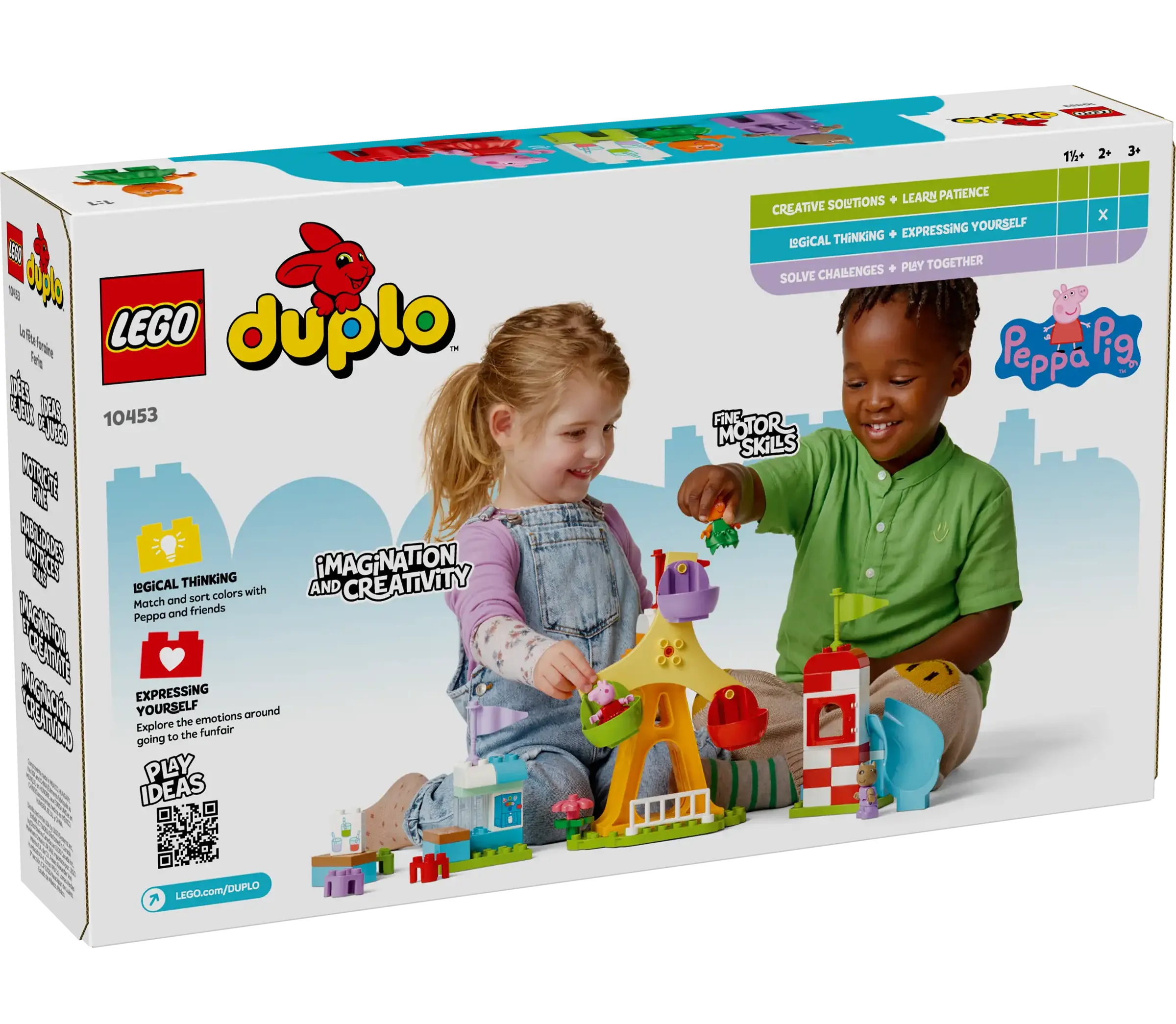LEGO PEPPA PIG 10453 Funfair Toddler Building Set - Image 5