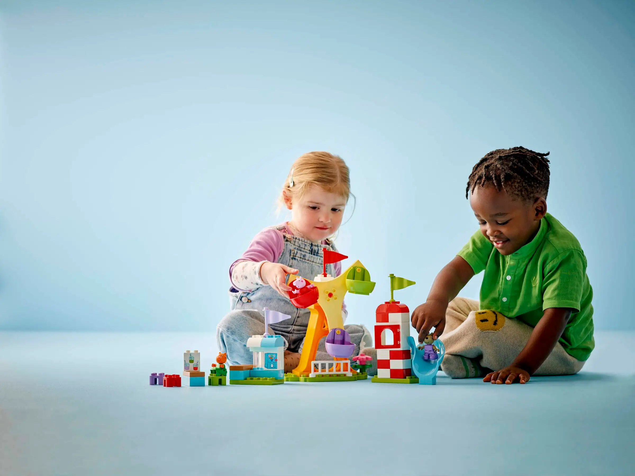 LEGO PEPPA PIG 10453 Funfair Toddler Building Set - Image 6