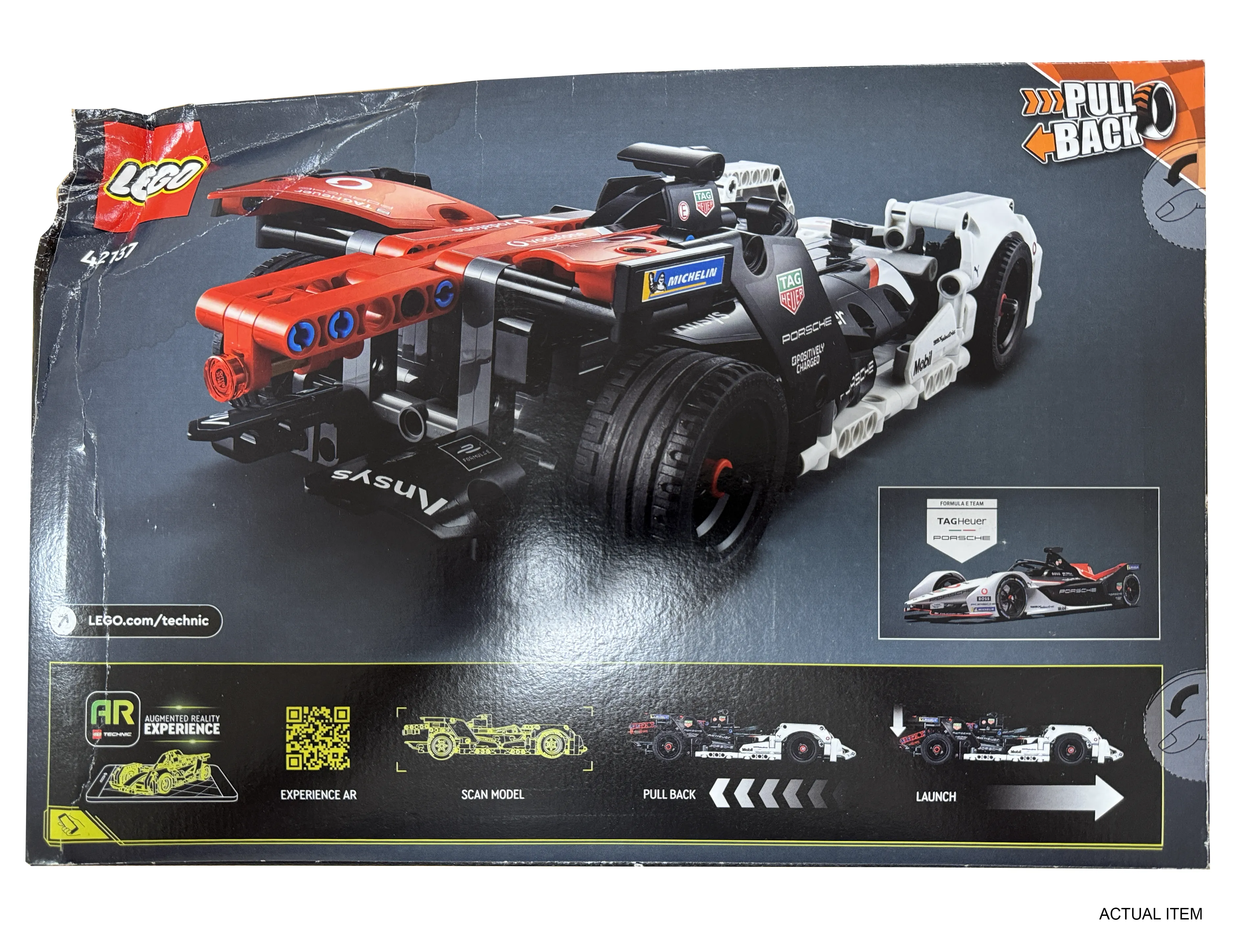 LEGO TECHNIC 42137 Formula E Porsche 99X Electric - *damaged Box* - Image 18