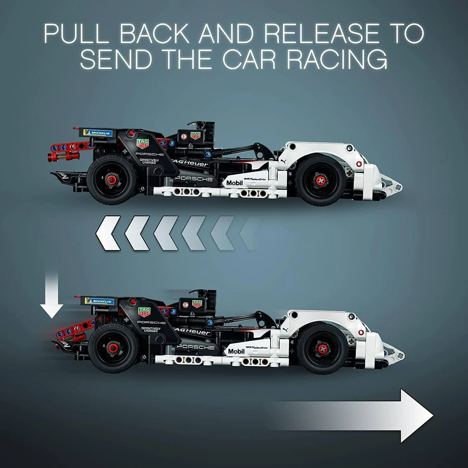 LEGO TECHNIC 42137 Formula E Porsche 99X Electric - *damaged Box* - Image 8