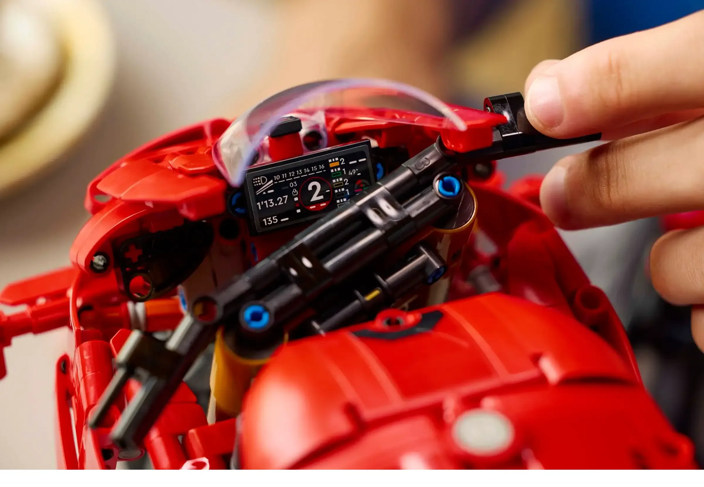 LEGO TECHNIC 42202 Ducati Panigale V4 S Motorcycle - Image 3