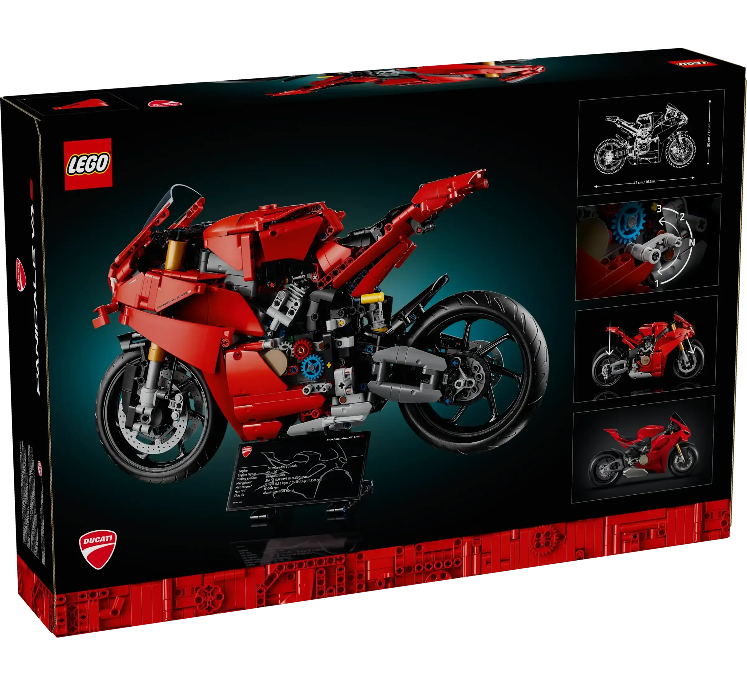 LEGO TECHNIC 42202 Ducati Panigale V4 S Motorcycle - Image 7