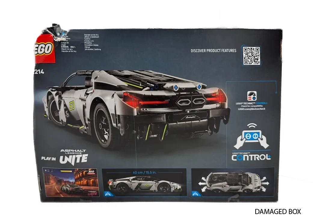 LEGO TECHNIC 42214 Lamborghini Revuelto Super Sports - DAMAGED BOX - Image 10