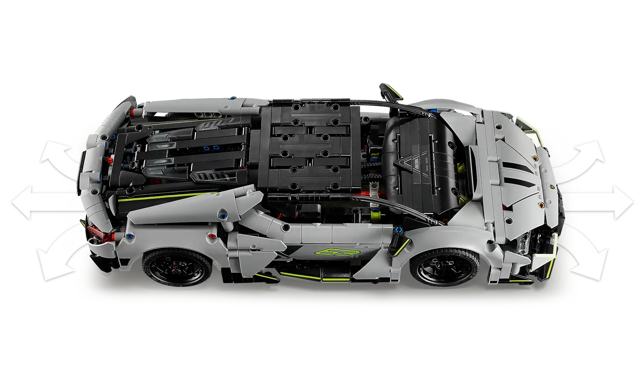 LEGO TECHNIC 42214 Lamborghini Revuelto Super Sports - DAMAGED BOX - Image 6
