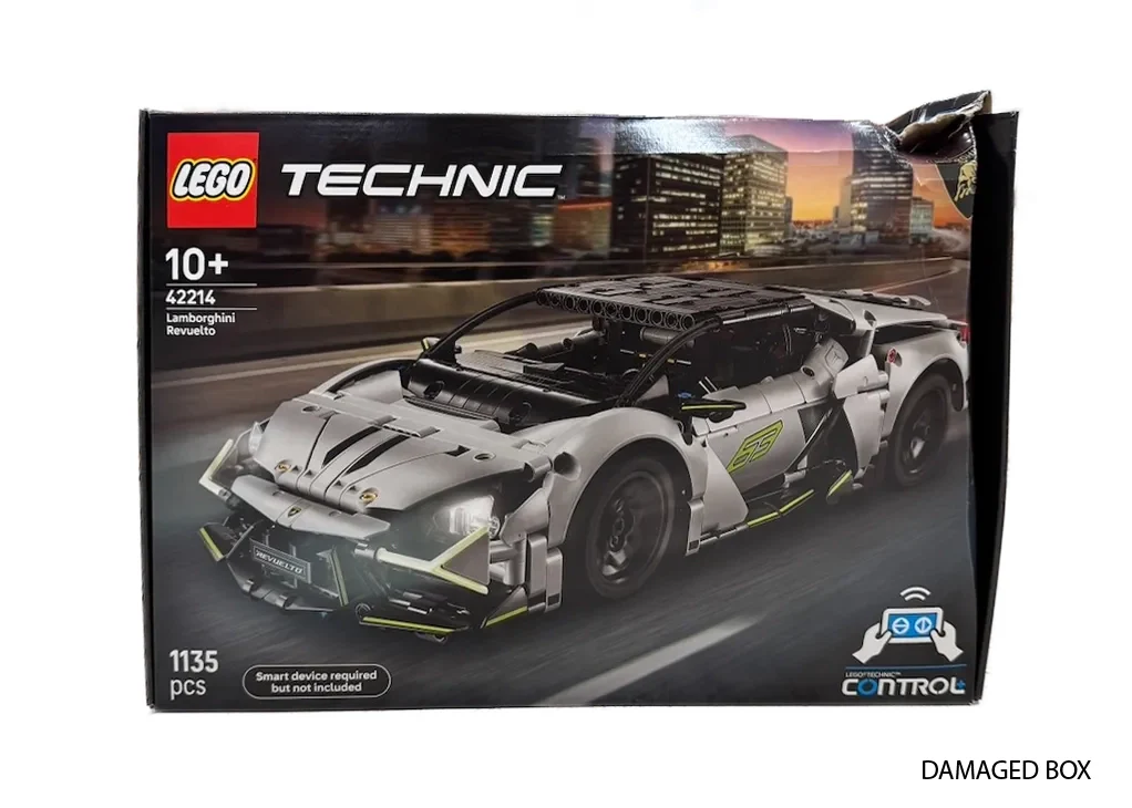 LEGO TECHNIC 42214 Lamborghini Revuelto Super Sports - DAMAGED BOX - Image 9