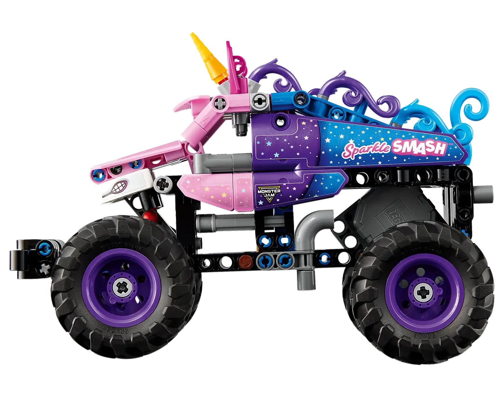 LEGO TECHNIC 42220 Monster Jam Sparkle Smash Pull-Back - Image 4