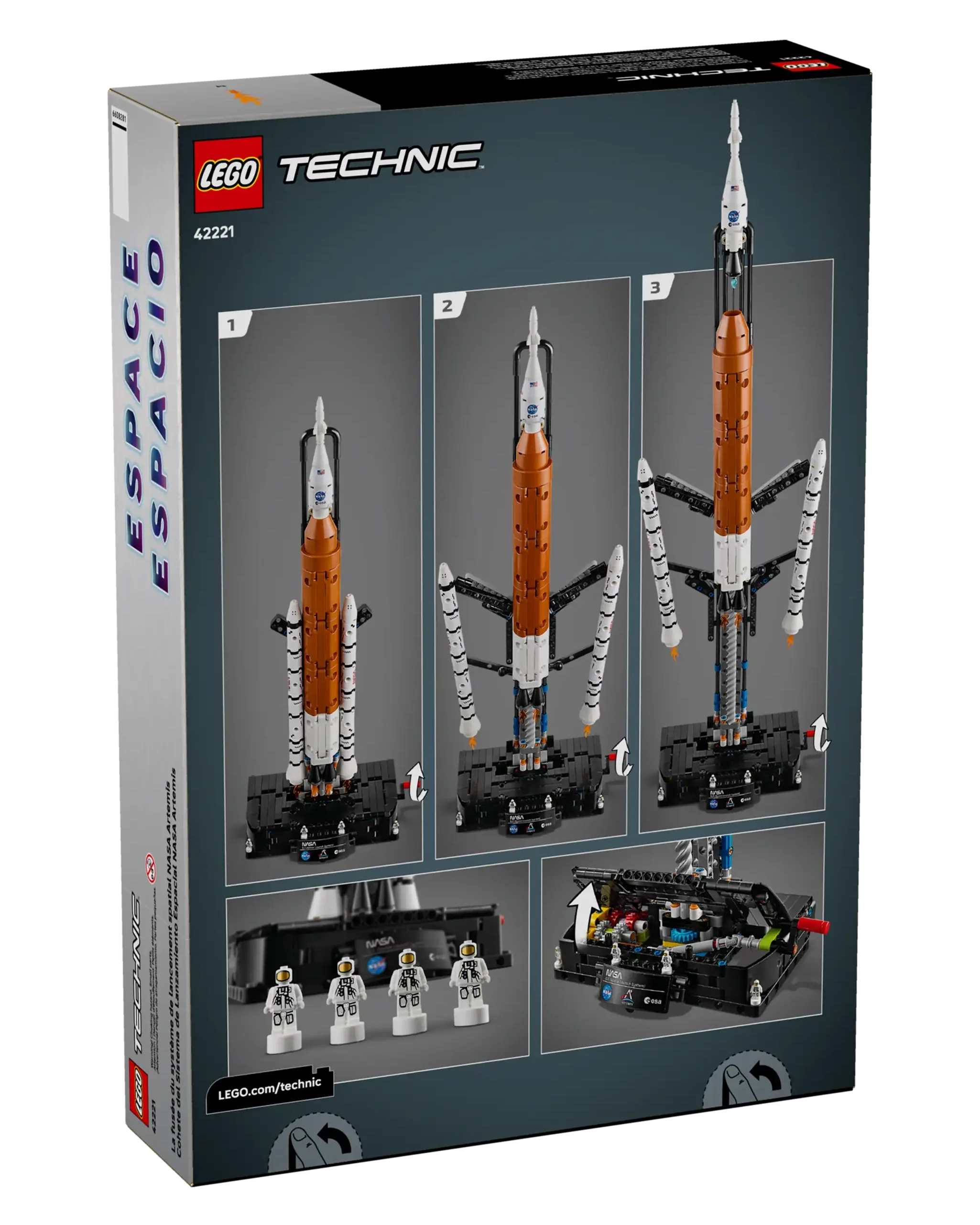 LEGO TECHNIC 42221 NASA Artemis Space Launch System Rocket - Image 7