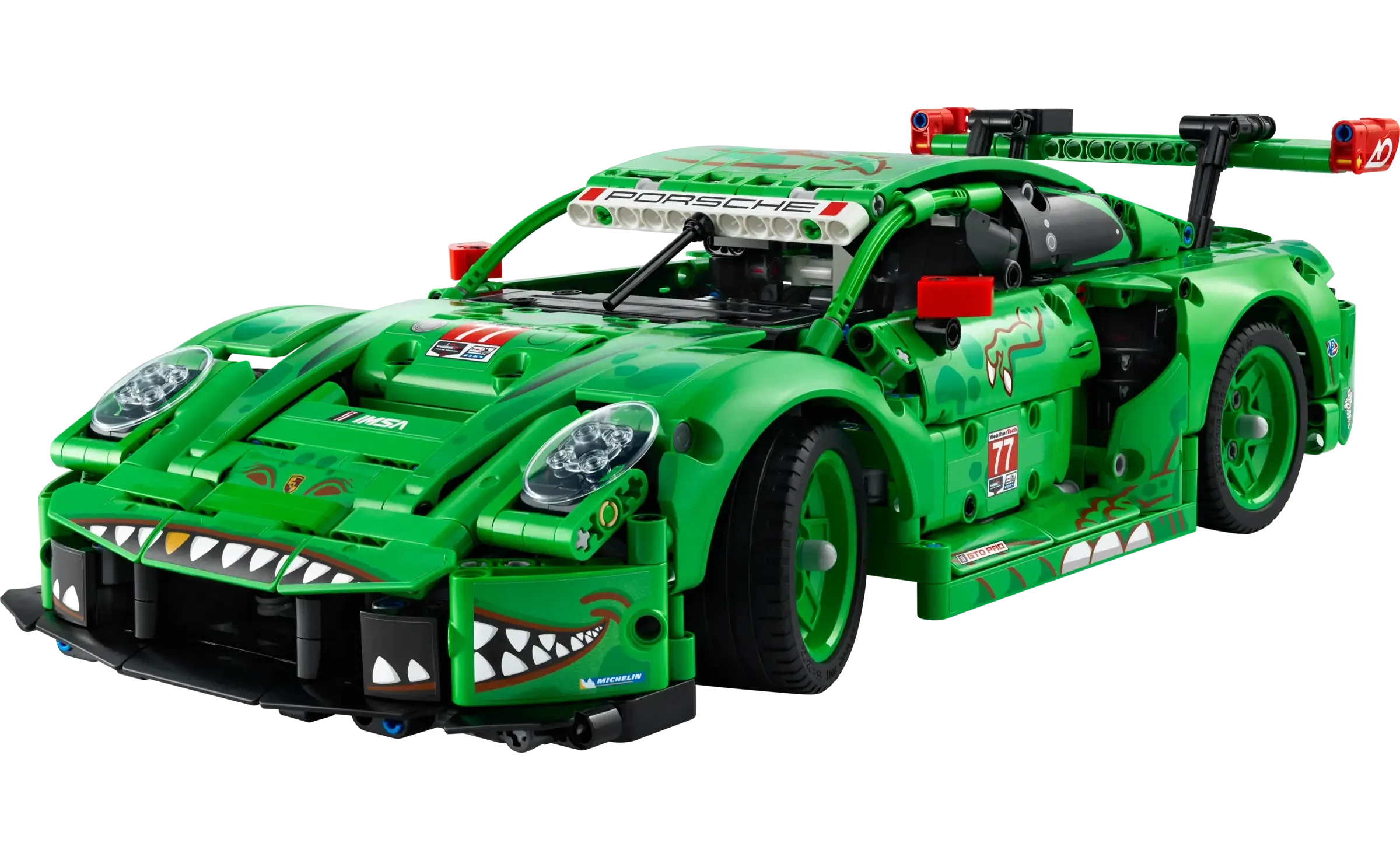 LEGO TECHNIC 42224 Porsche 911 GT3 R REXY AO Racing Car - Image 5