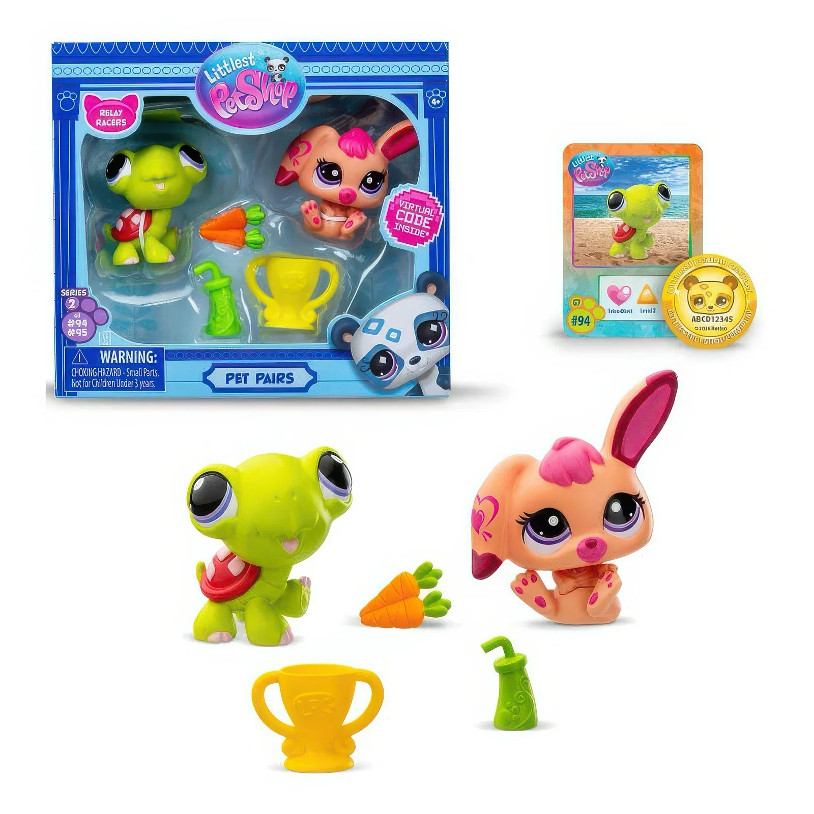 Littlest Pet Shop Pet Pairs 2-pack Figures - Assorted - Image 2
