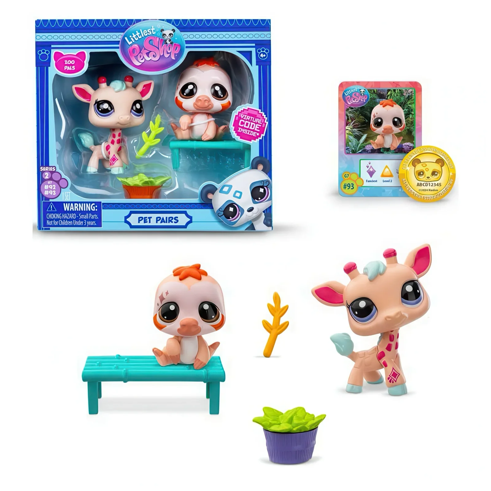 Littlest Pet Shop Pet Pairs 2-pack Figures - Assorted - Image 5