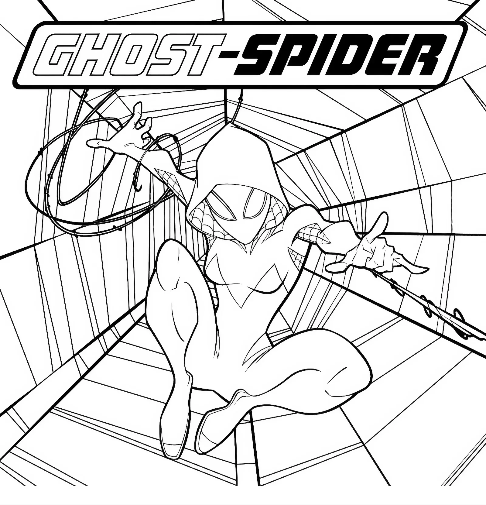 Marvel Spider-Man Colourmania Colouring Book - Image 3