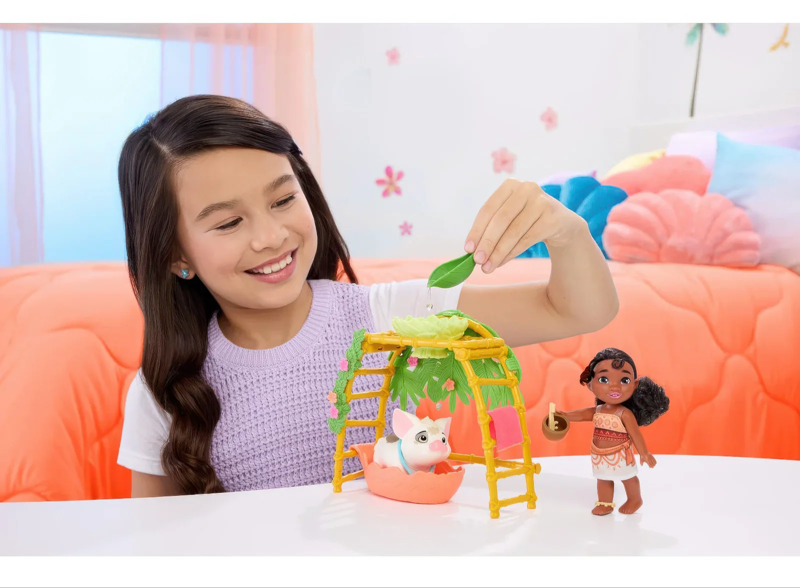 Moana 2 Simea & Pua Bathtime Fun Playset - Image 8