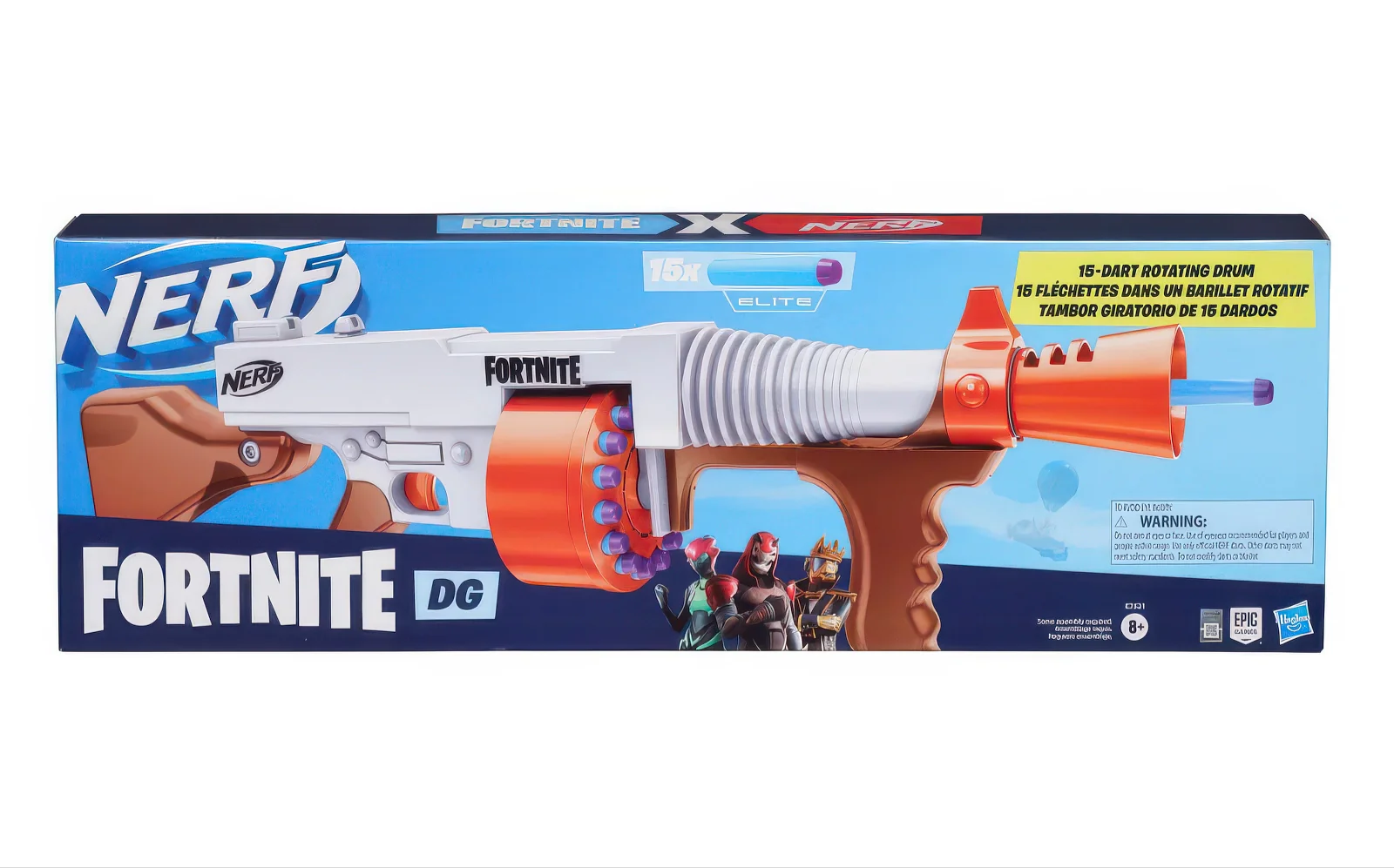 NERF Fortnite Dg Blaster & 15 Darts - Image 4