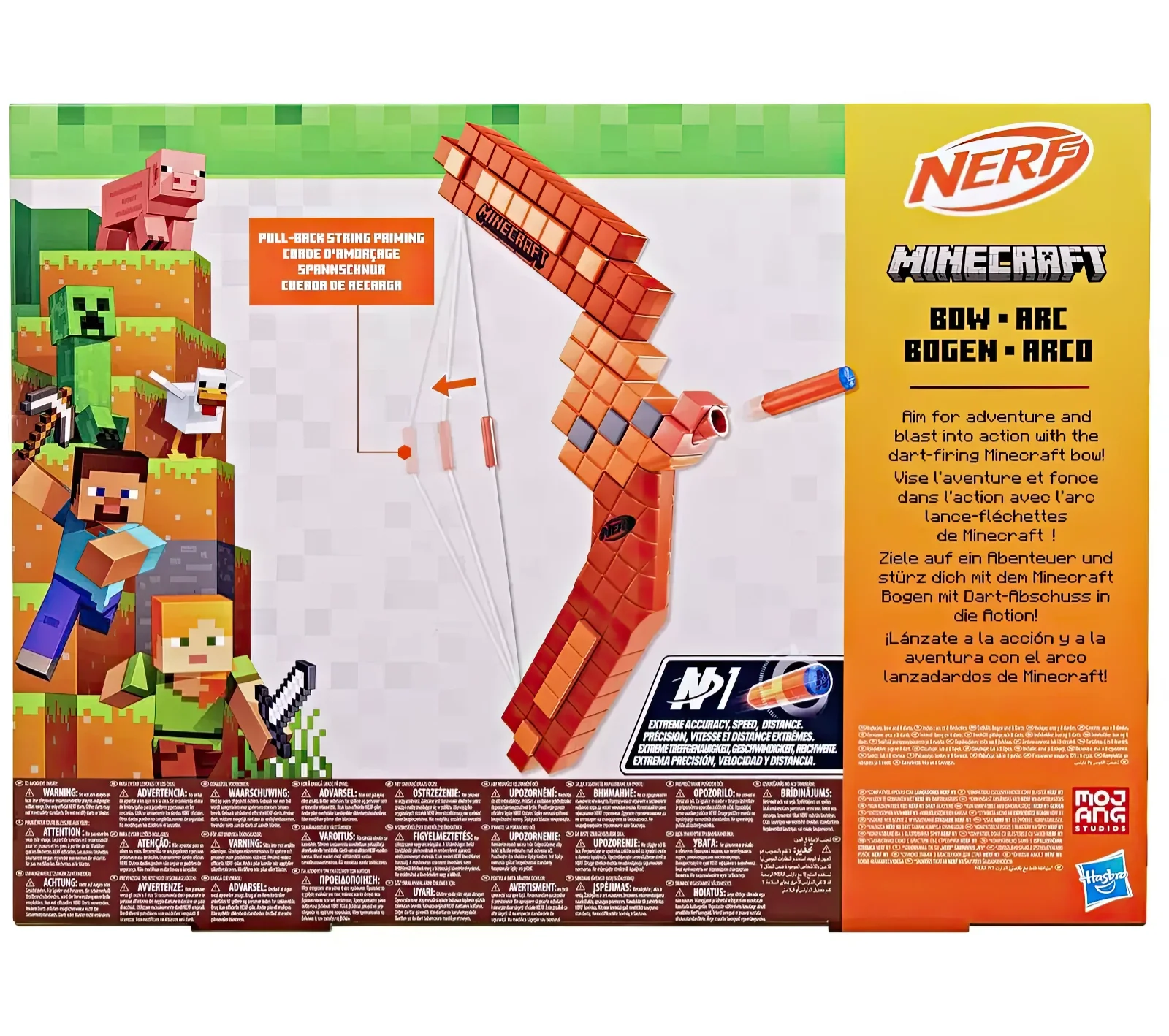 NERF Minecraft Bow Dart Blaster - Image 5